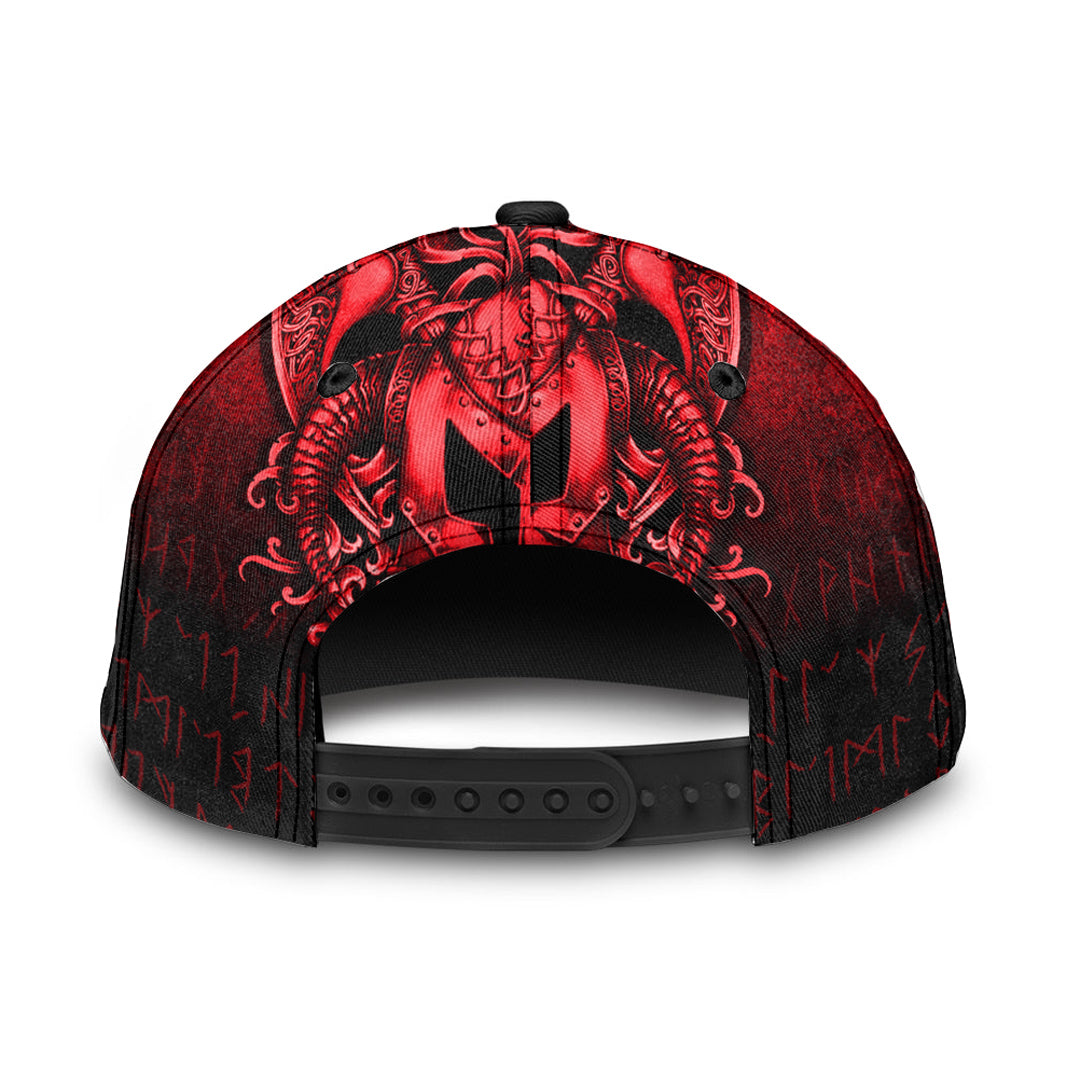 Viking Classic Cap The Armor Of Viking Red Version Classic Cap RLT12