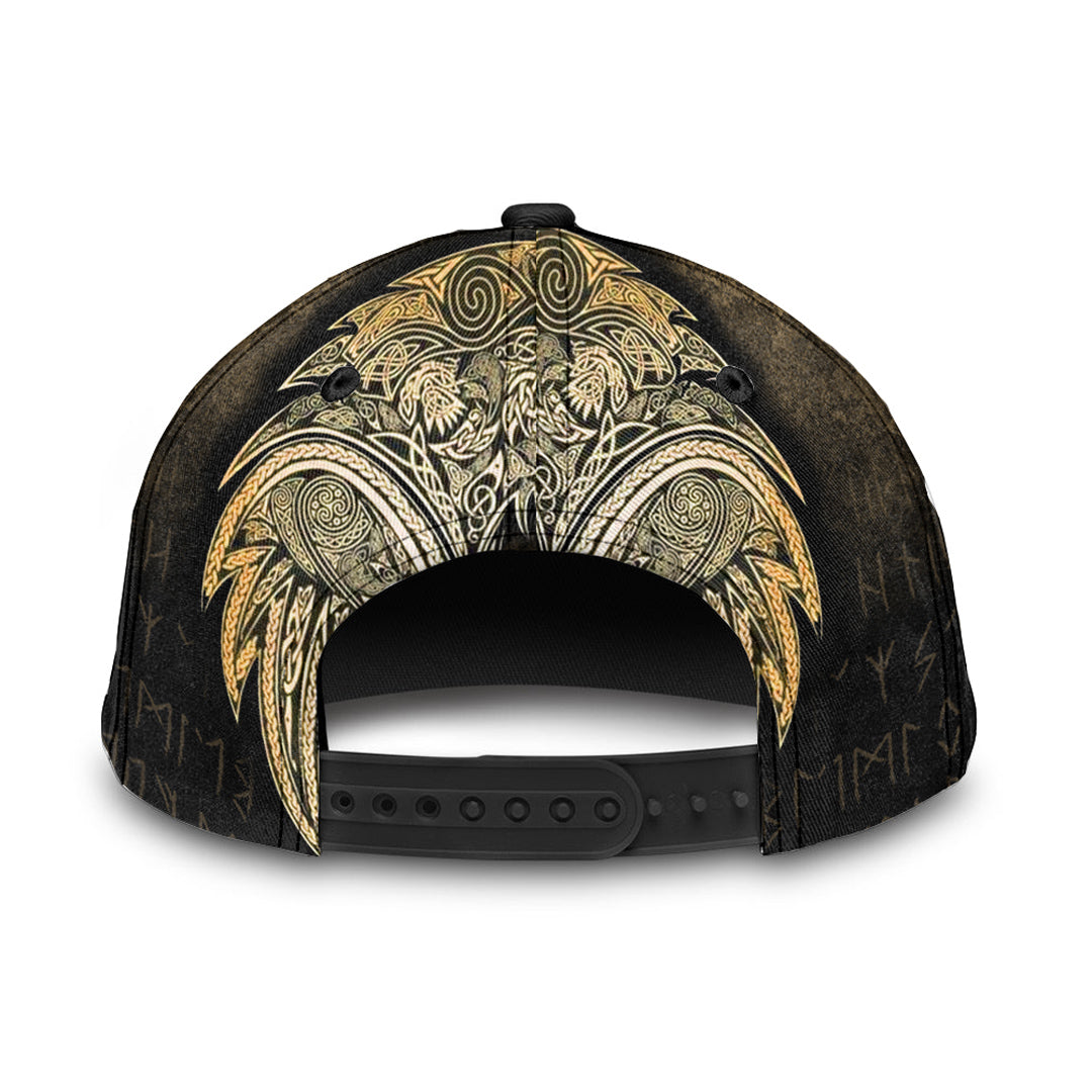 Viking Classic Cap Vikings Raven Gold Version Classic Cap RLT12