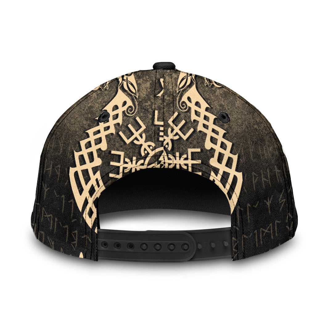 Wonder Print Shop Classic Cap - Victory or Valhalla - Gold Version Classic Cap RLT12