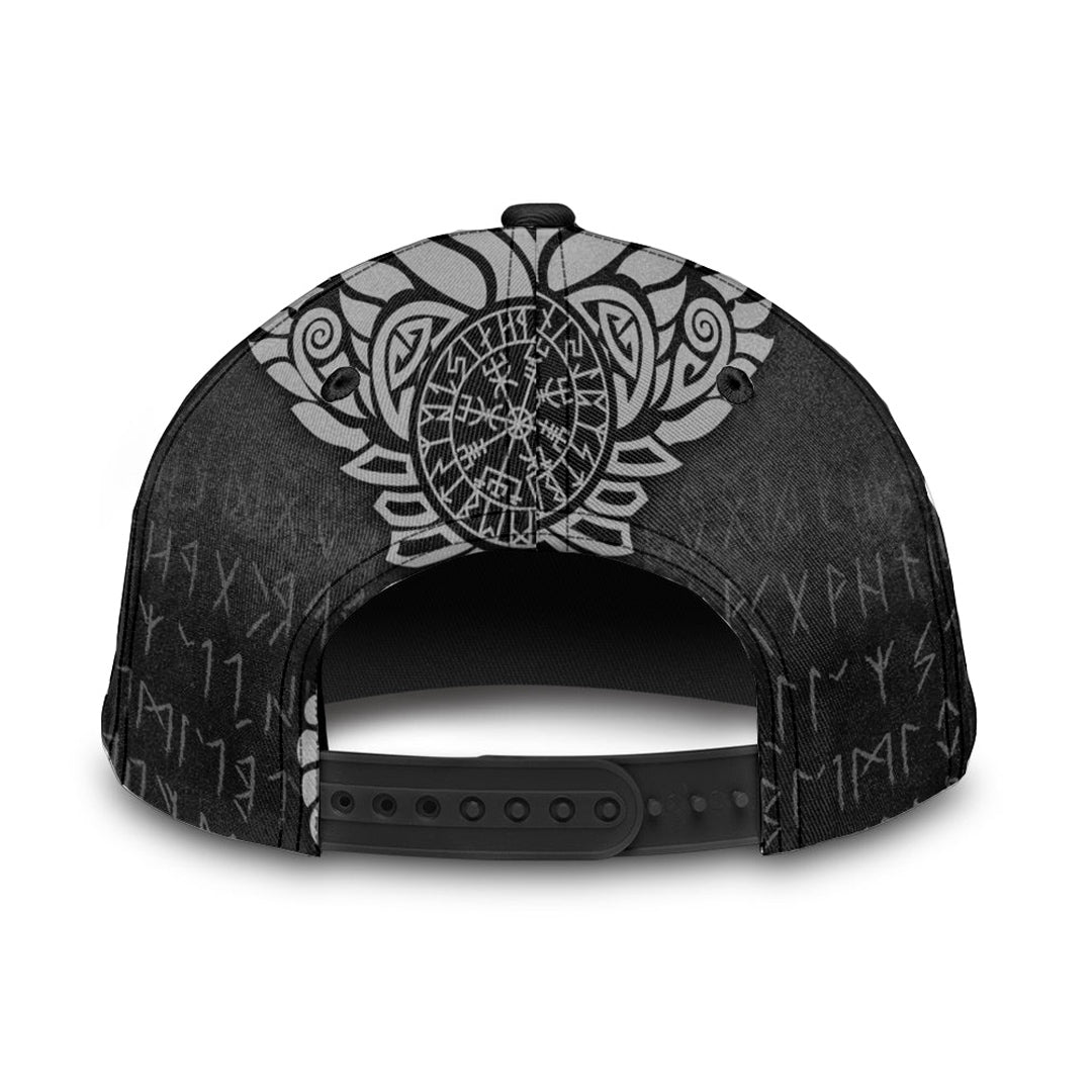 Viking Classic Cap Raven Vegvisir Tattoo Special Version Classic Cap RLT12