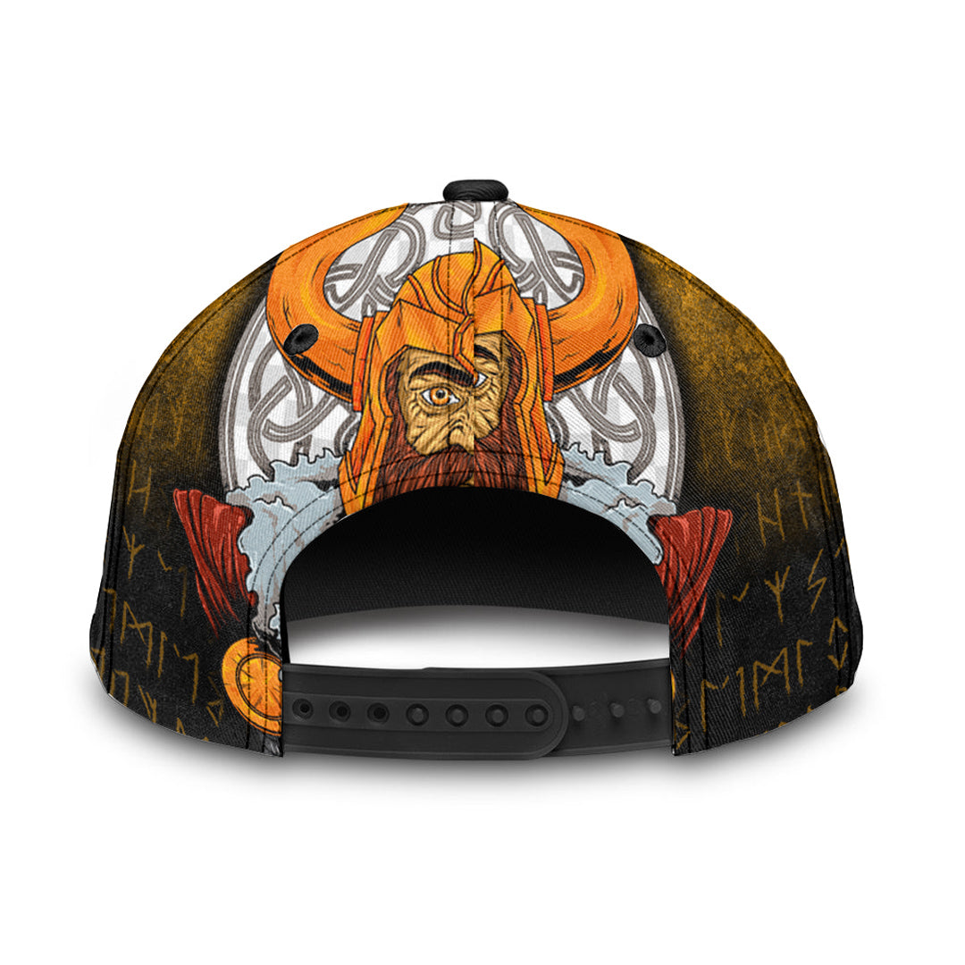 Viking Classic Cap Viking God Odin Raven Classic Cap RLT12