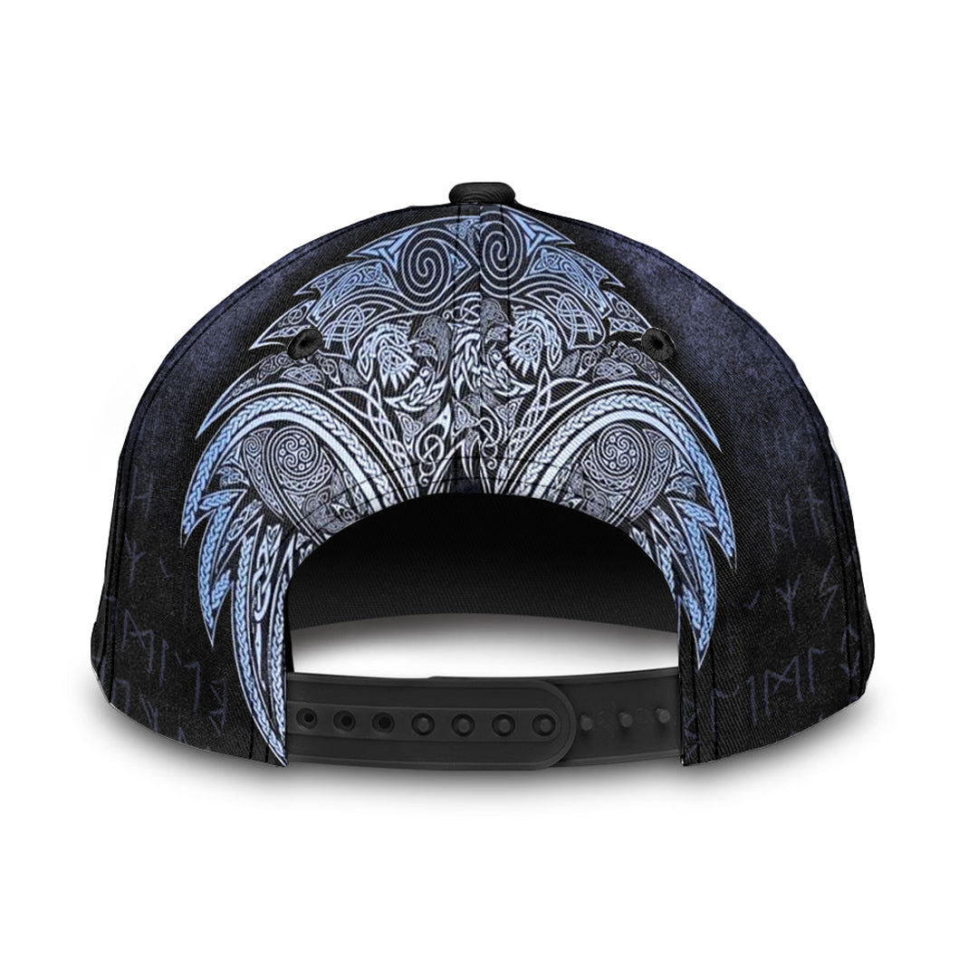 Viking Classic Cap Vikings Raven Special Blue Version Classic Cap RLT12