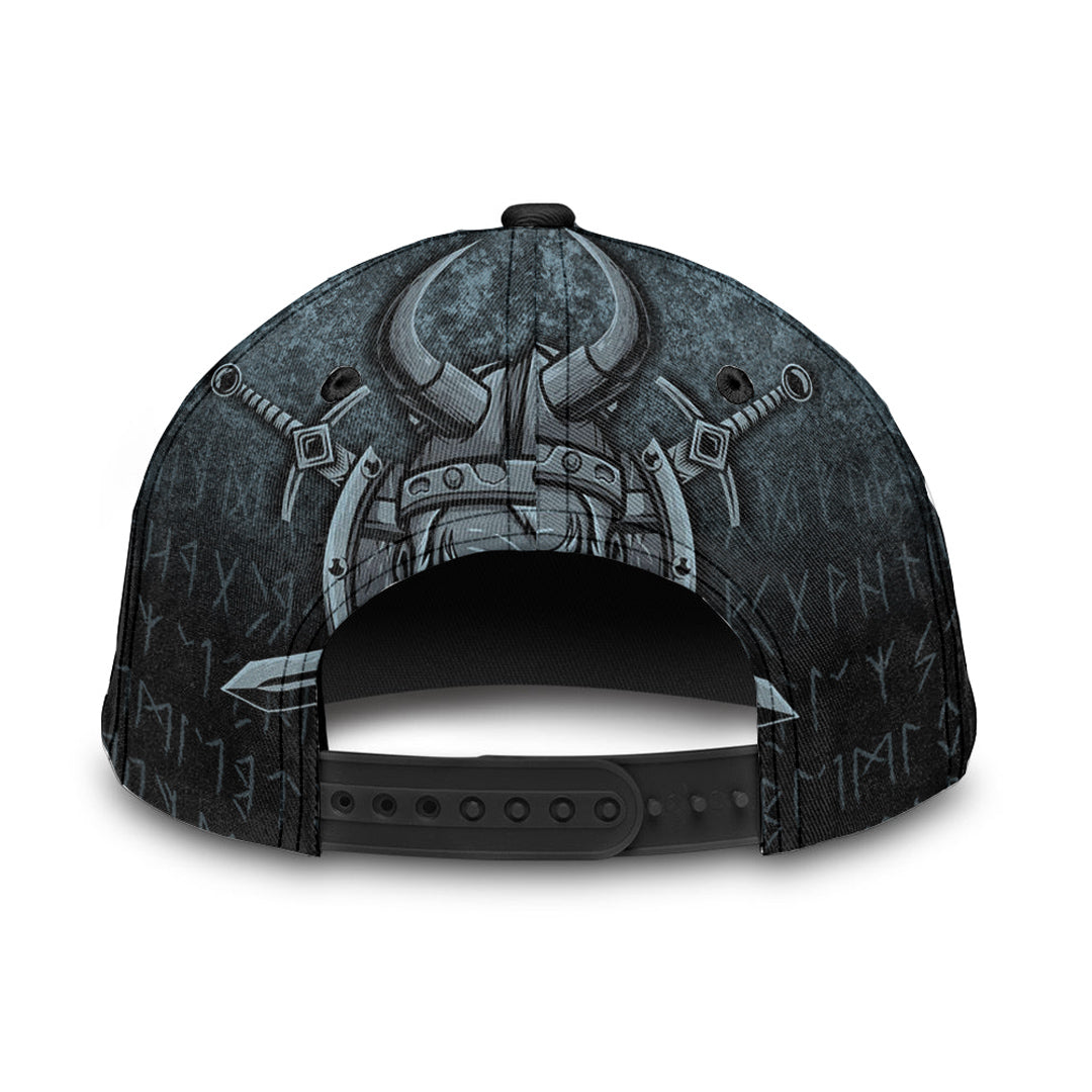 Wonder Print Shop Classic Cap - Victory or Valhalla Warrior Classic Cap RLT12