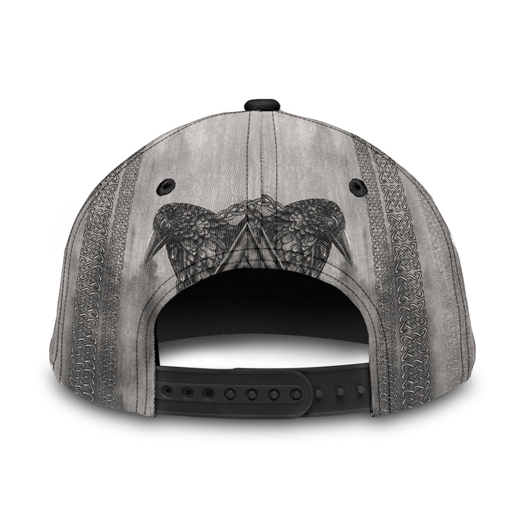 Viking Classic Cap Viking Valknut and Raven Classic Cap RLT12