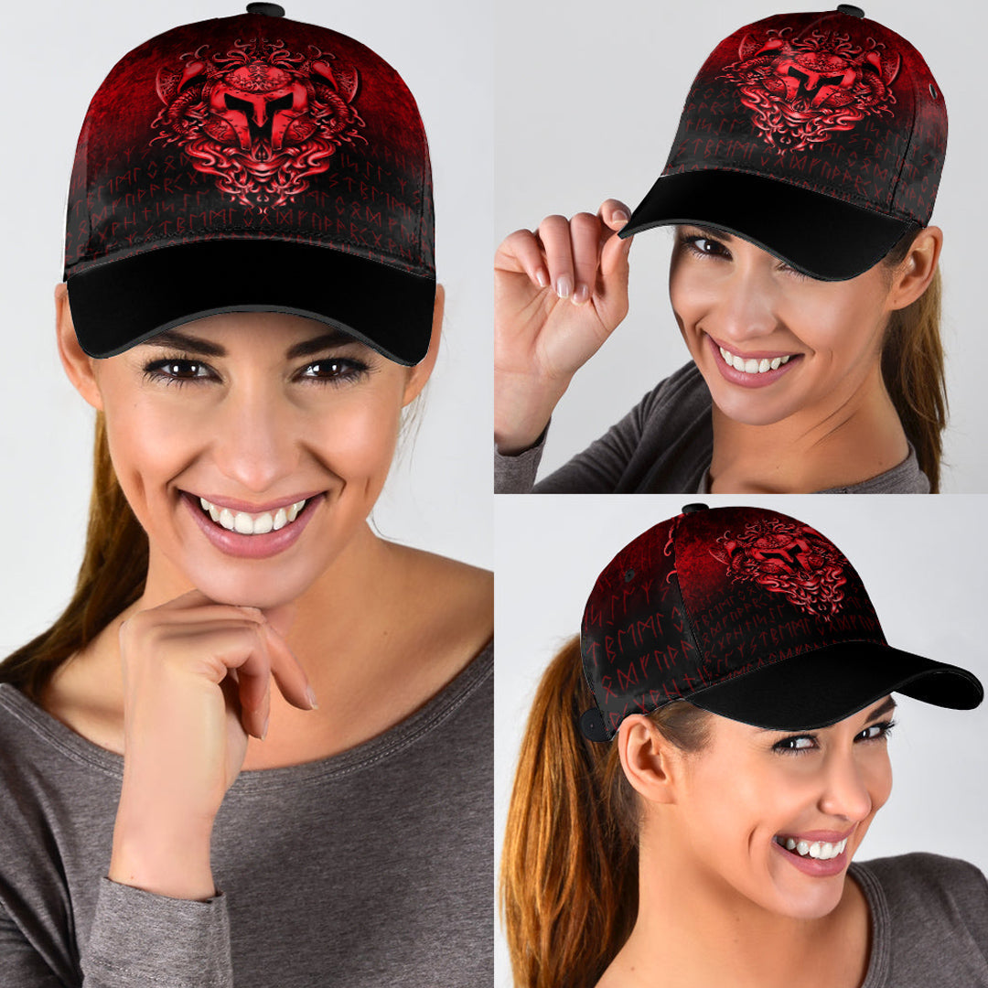 Viking Classic Cap The Armor Of Viking Red Version Classic Cap RLT12