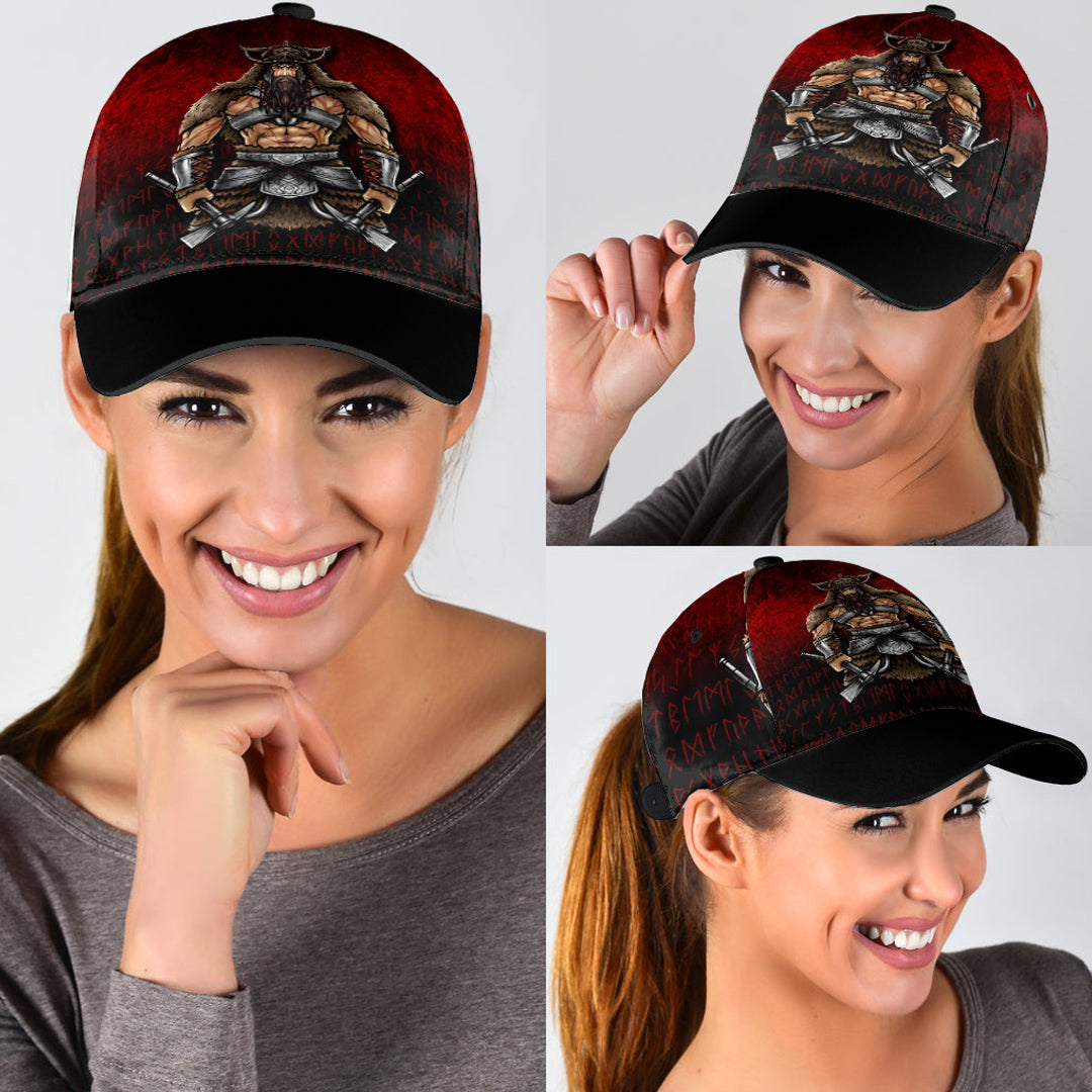 Viking Classic Cap Berserker Viking Warrior Valhalla Classic Cap RLT12