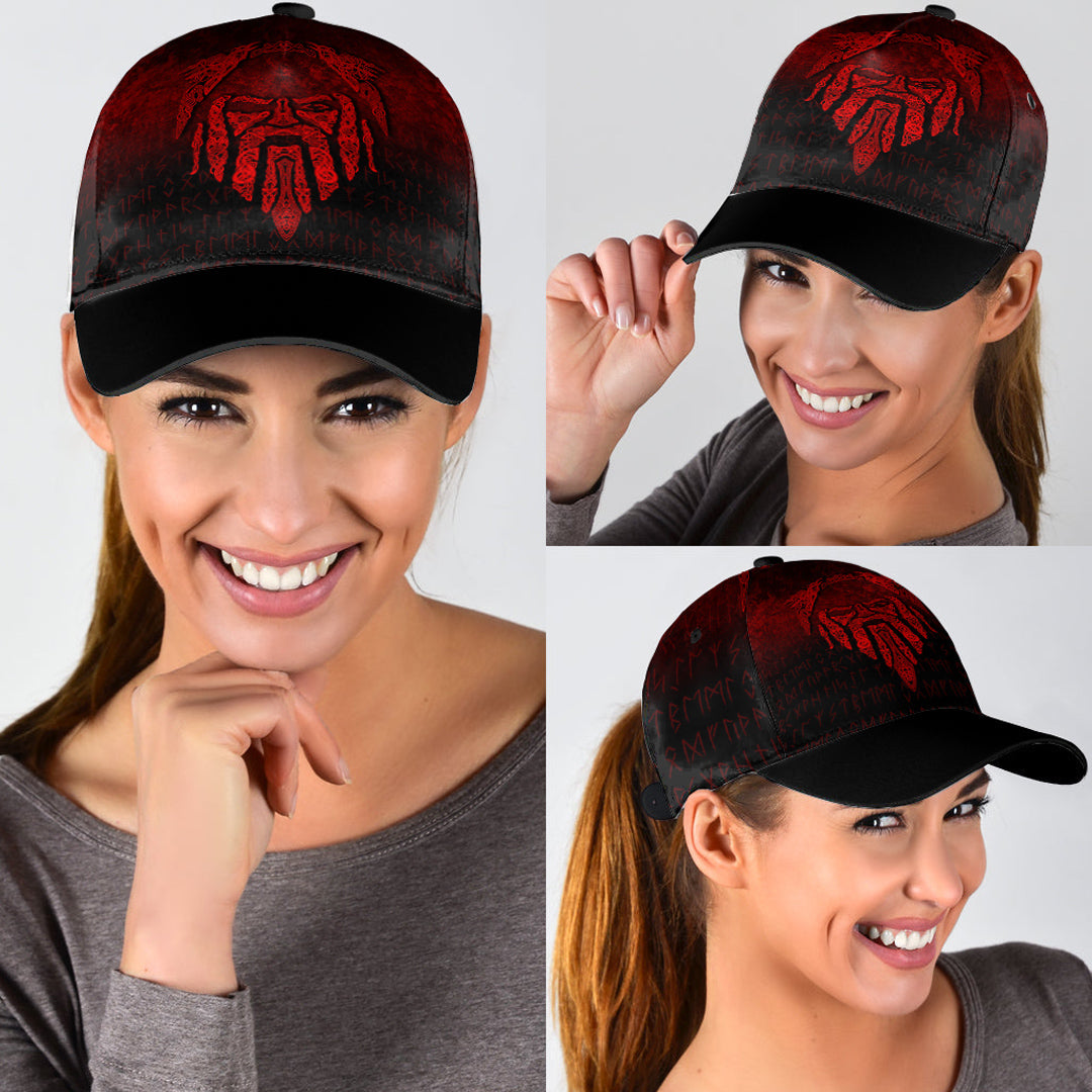 Viking Classic Cap Eye of Odin Red Version Classic Cap RLT12