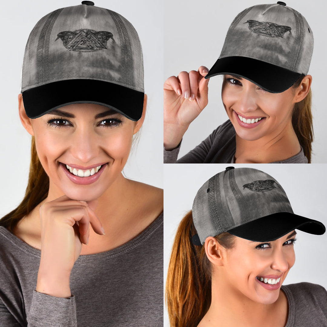 Viking Classic Cap Viking Valknut and Raven Classic Cap RLT12