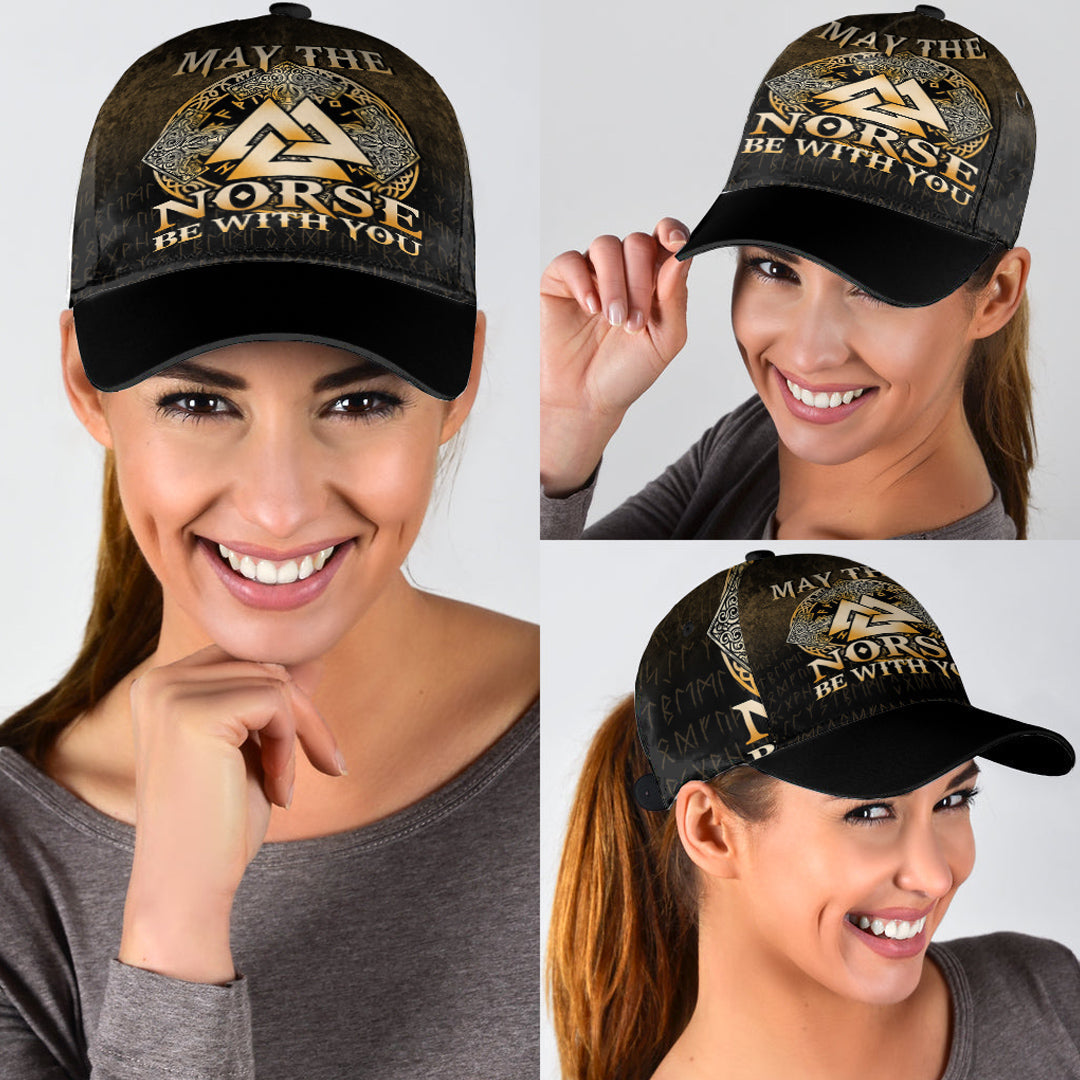 Viking Classic Cap May The Norse Be With You Viking Gold Version Classic Cap RLT12