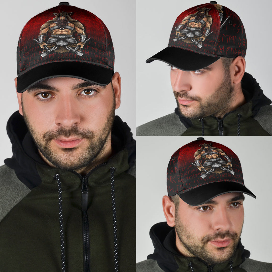 Viking Classic Cap Berserker Viking Warrior Valhalla Classic Cap RLT12