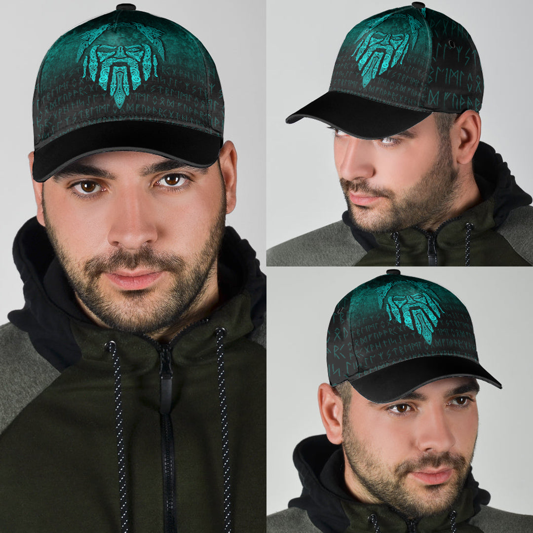 Viking Classic Cap Eye of Odin Cyan Version Classic Cap RLT12