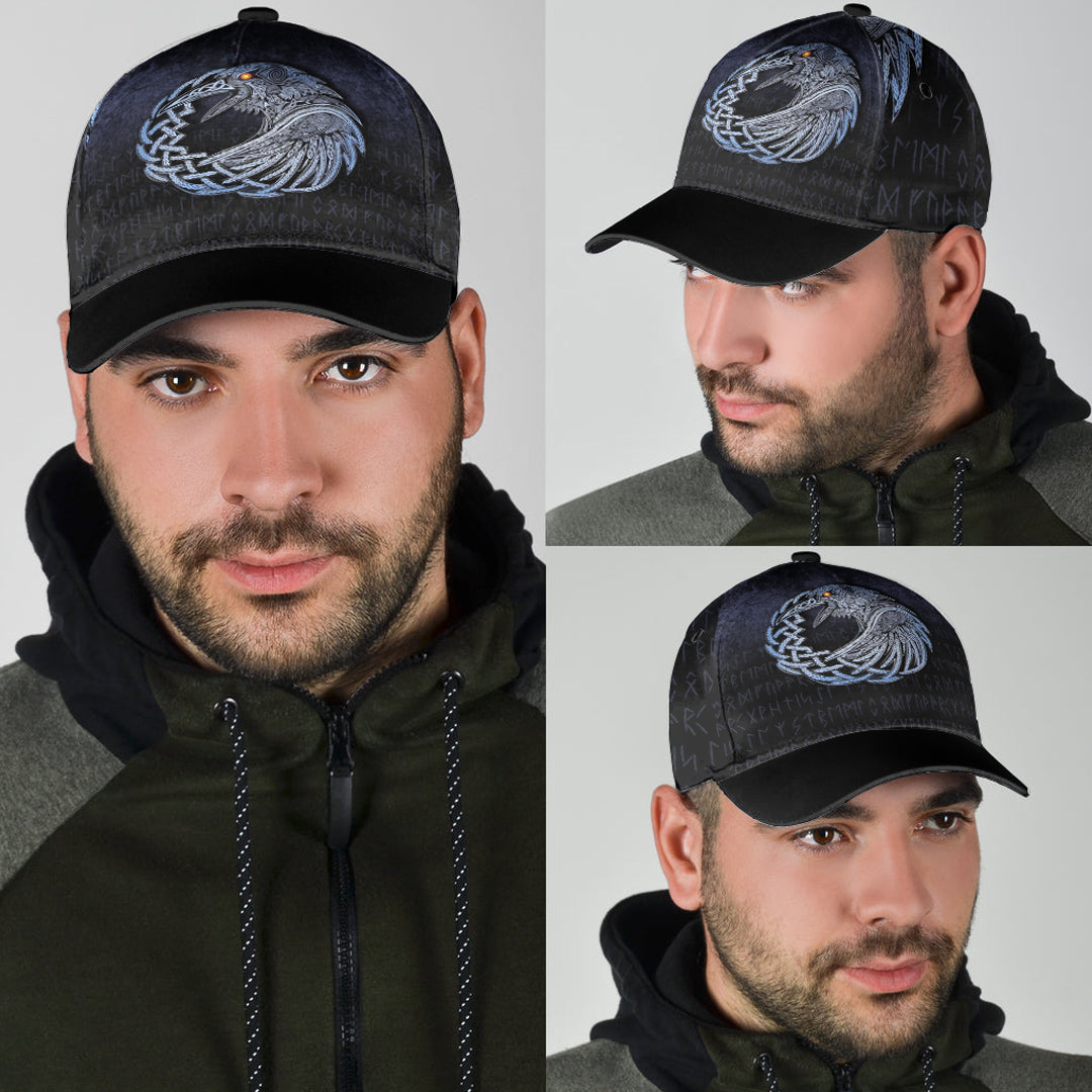 Viking Classic Cap Vikings Raven Special Blue Version Classic Cap RLT12