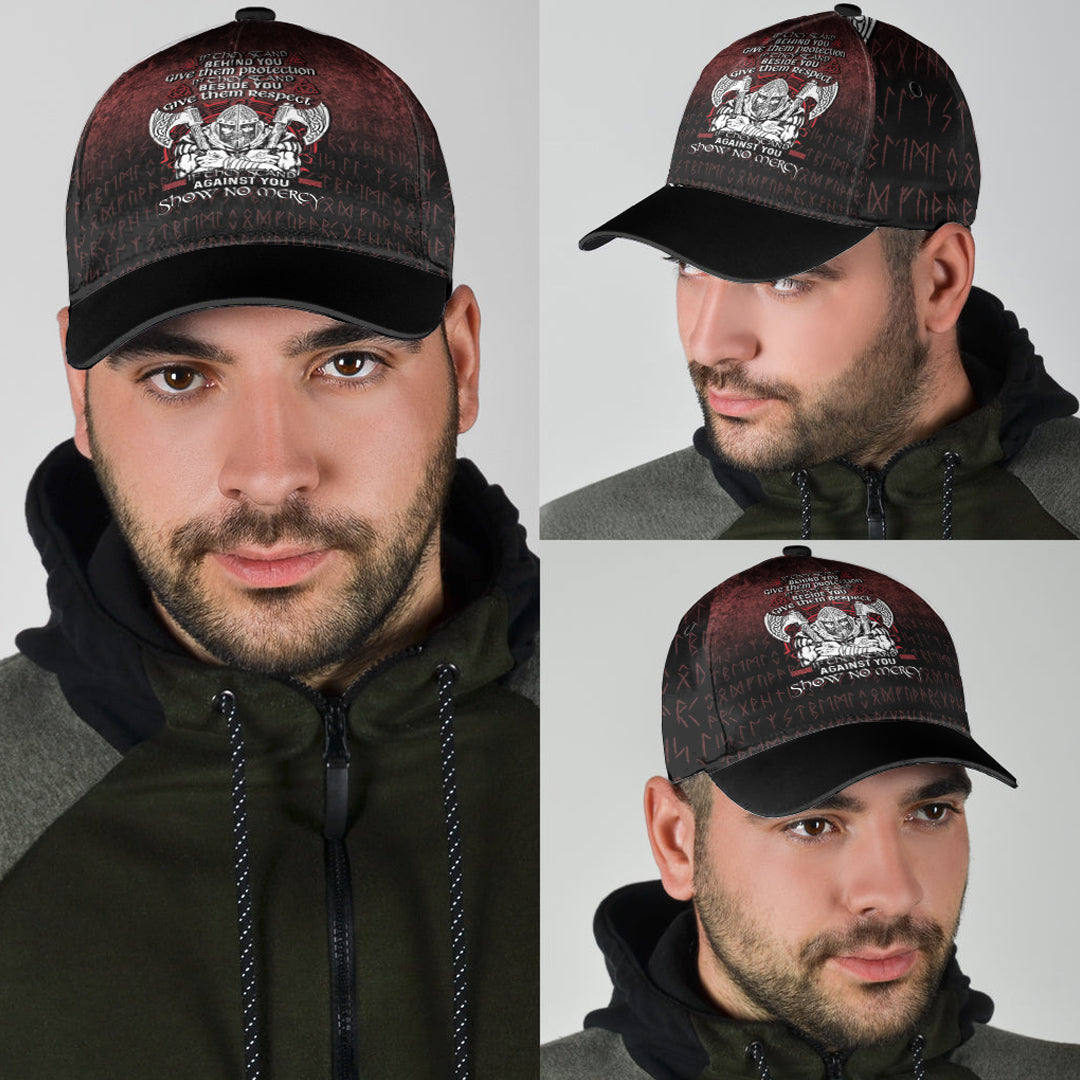 Wonder Print Shop Classic Cap - Against You Show No Mercy Classic Cap RLT12