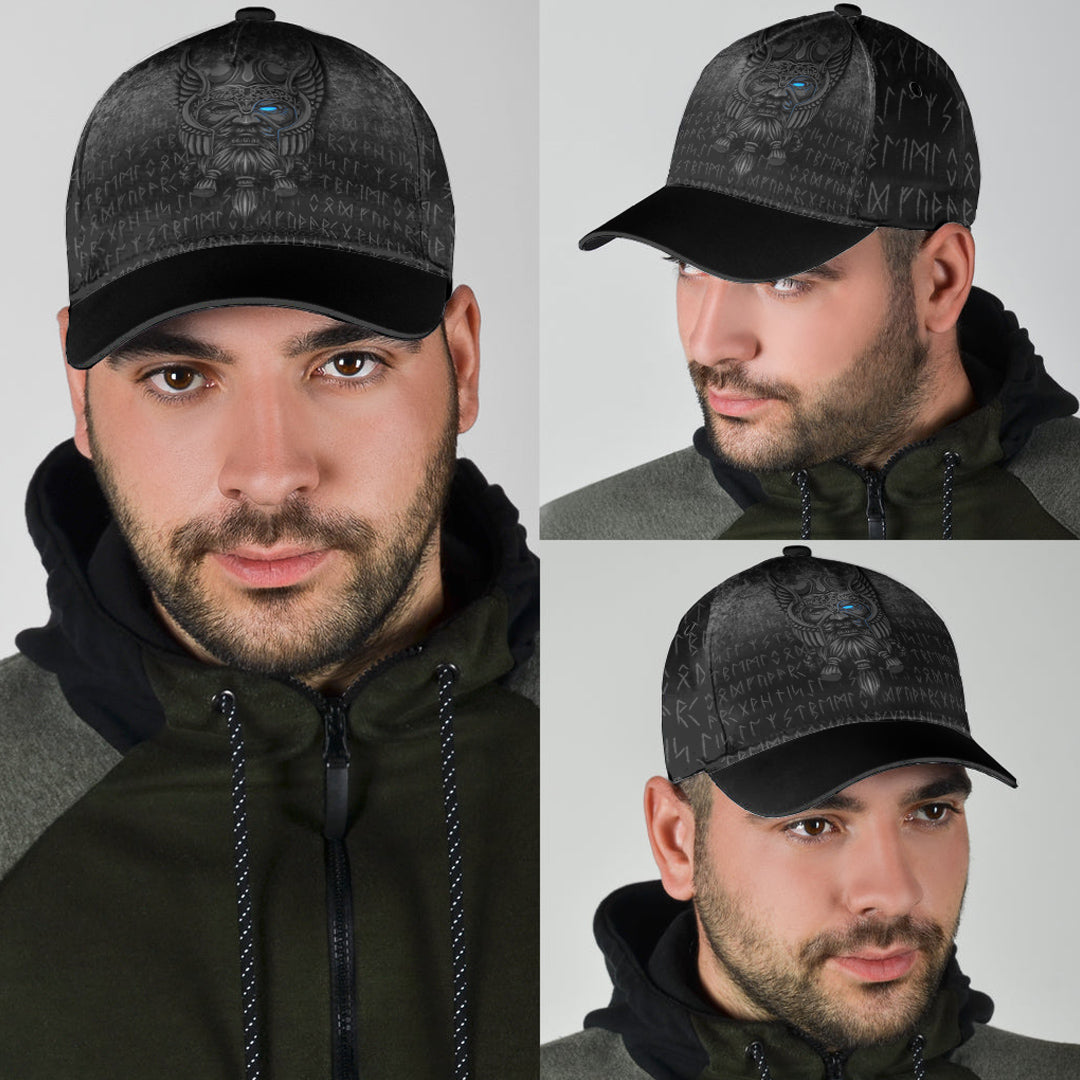 Viking Classic Cap Viking Odin Allfather In Asgard Special Version Classic Cap RLT12
