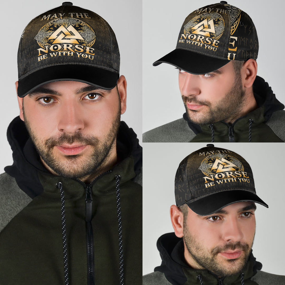 Viking Classic Cap May The Norse Be With You Viking Gold Version Classic Cap RLT12