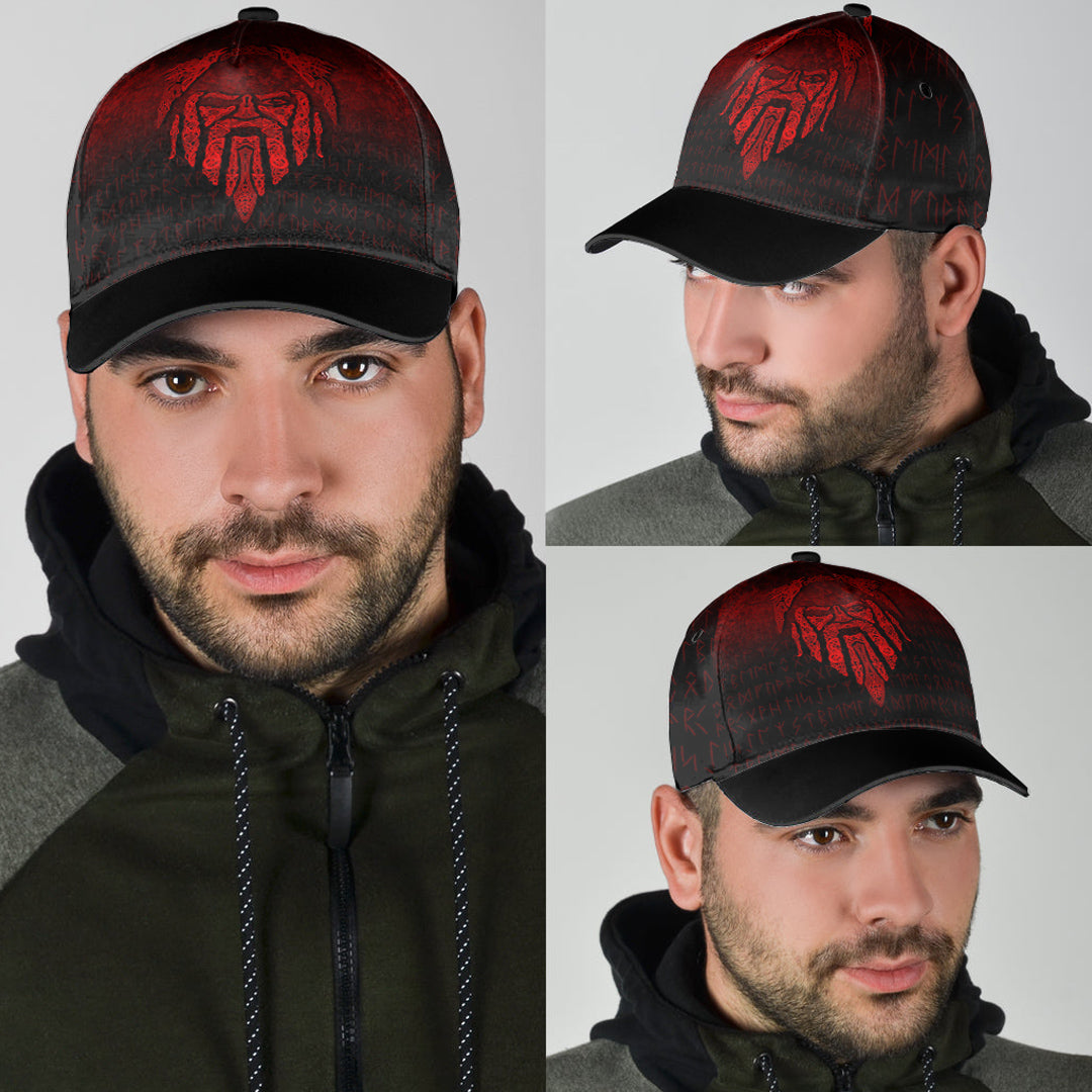 Viking Classic Cap Eye of Odin Red Version Classic Cap RLT12