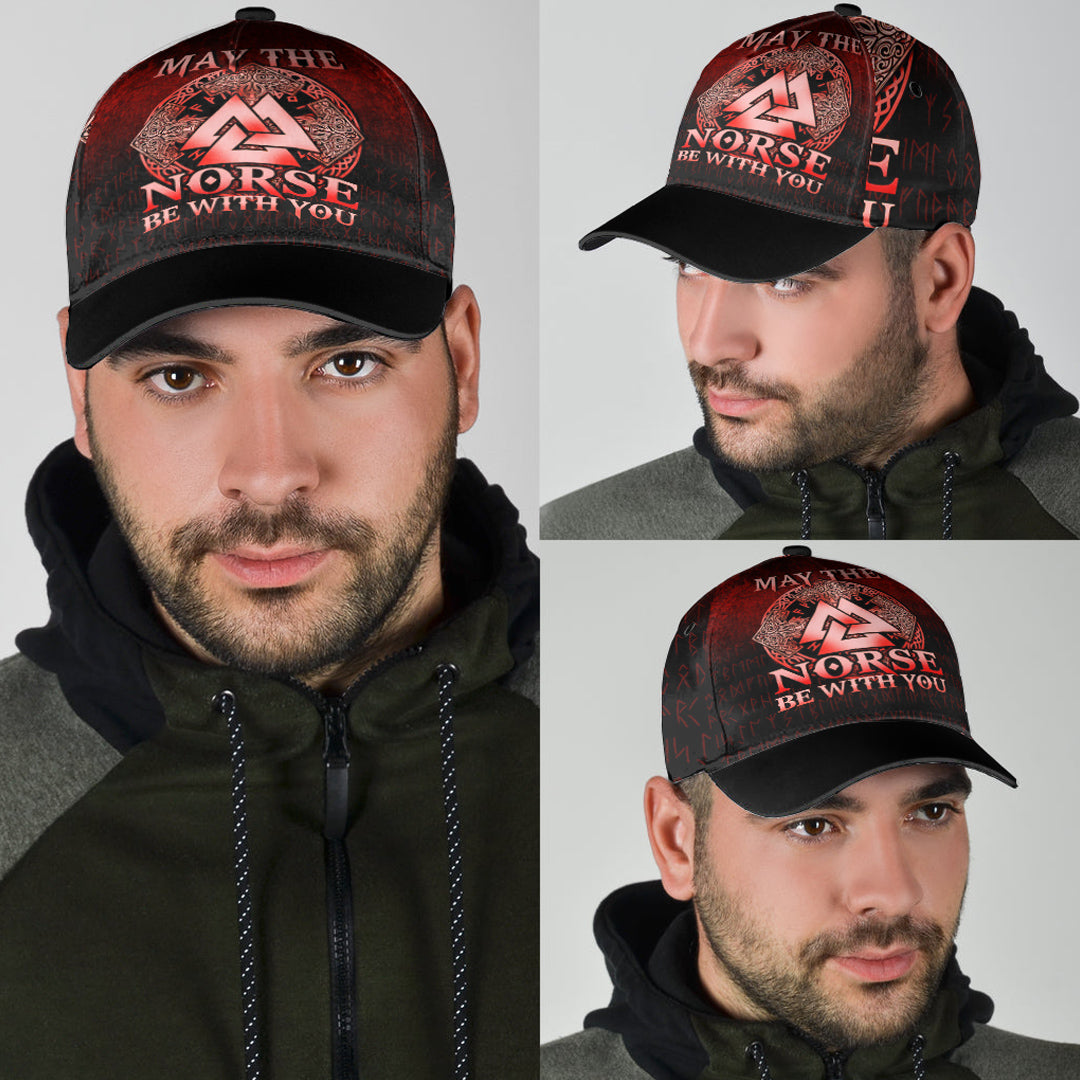 Viking Classic Cap May The Norse Be With You Viking Red Version Classic Cap RLT12