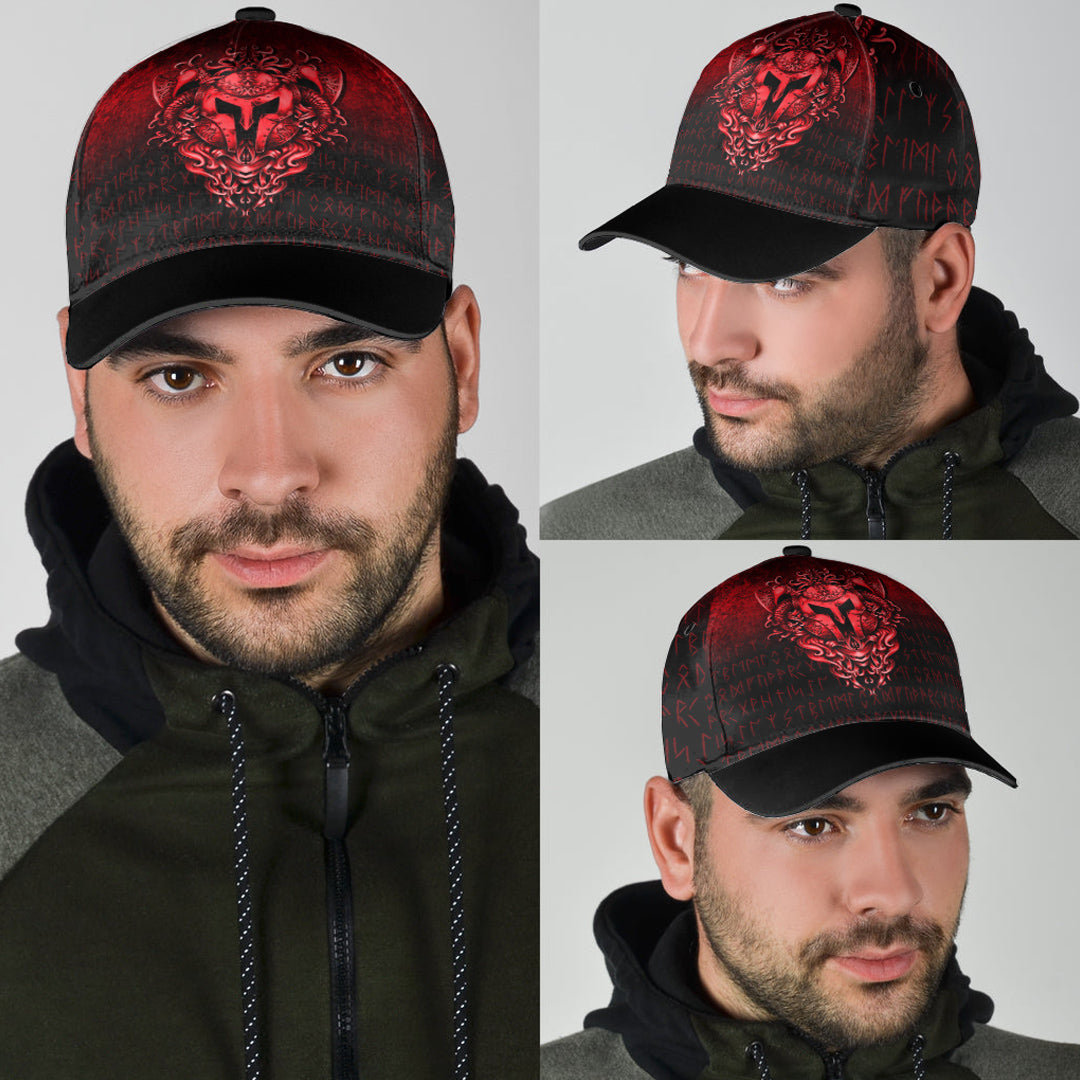 Viking Classic Cap The Armor Of Viking Red Version Classic Cap RLT12