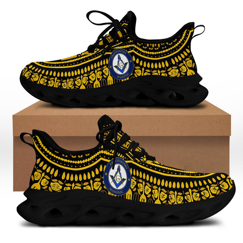 Freemasonry Clunky Sneakers The Masonic Dashiki Vibes LT8