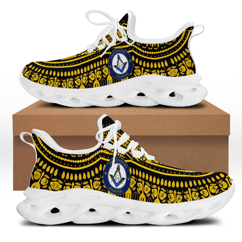 Freemasonry Clunky Sneakers The Masonic Dashiki Vibes LT8