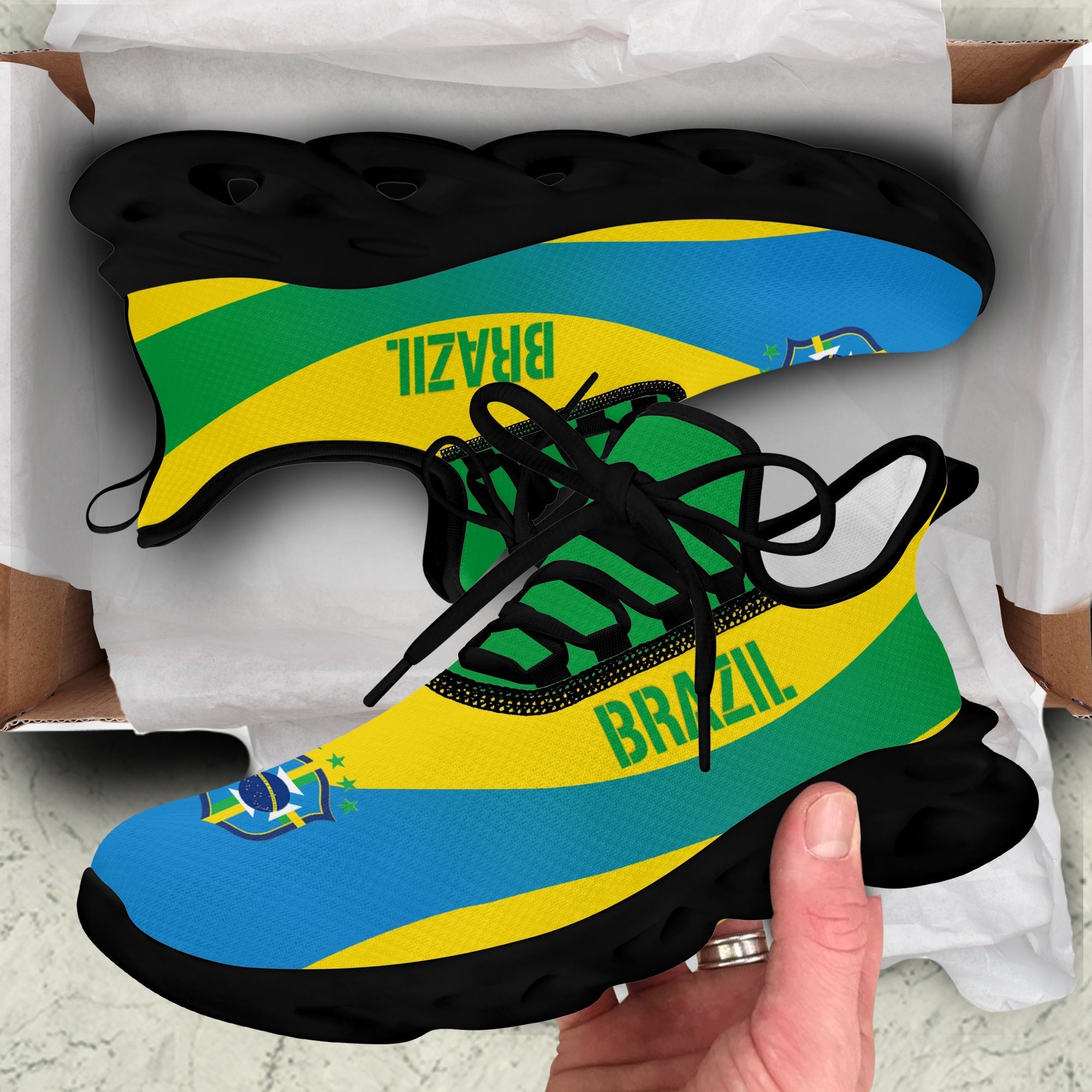 Brazil Clunky Sneakers World Cup 2022 Pentacampeao LT7