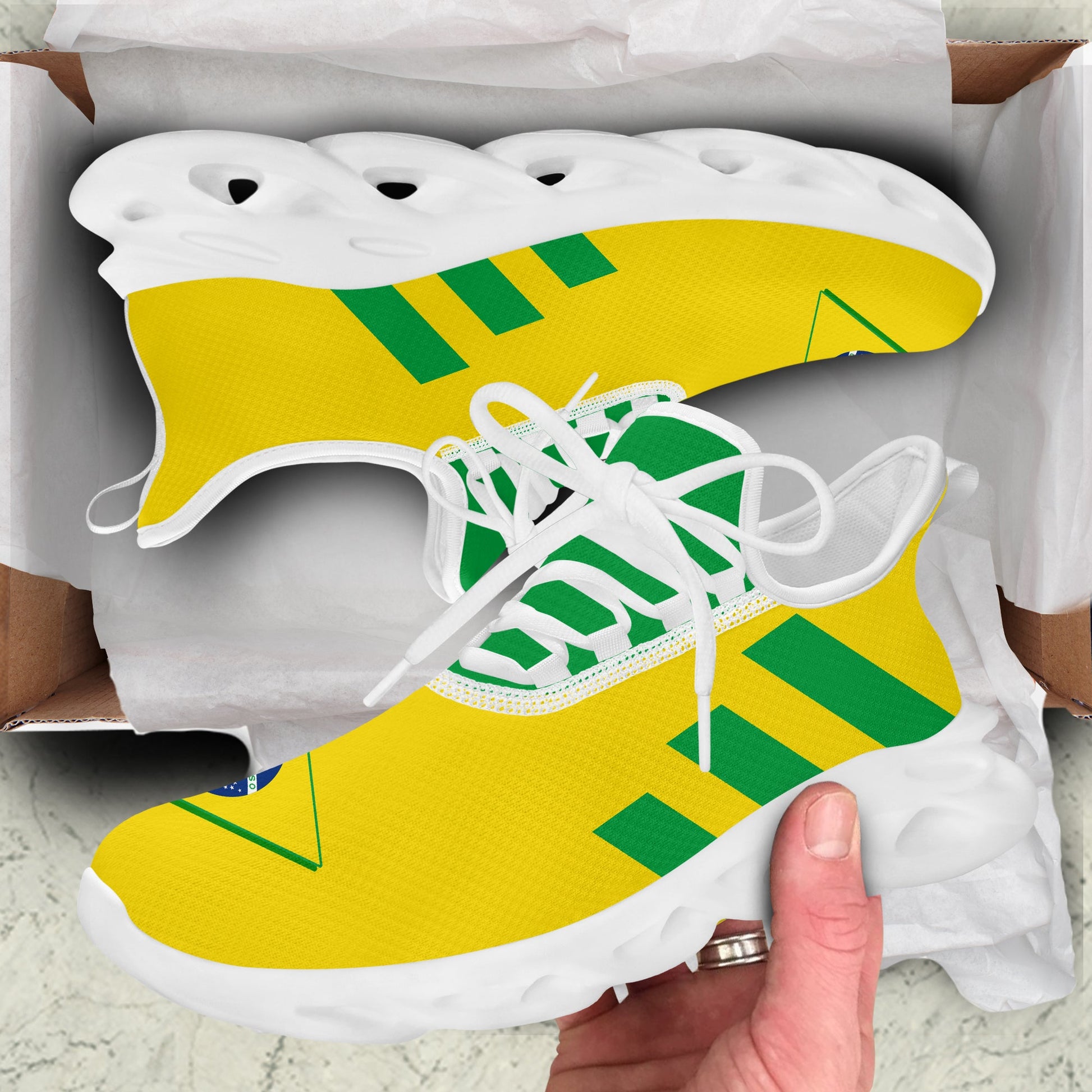 Brazil World Cup 2022 Canarinho Clunky Sneakers LT7