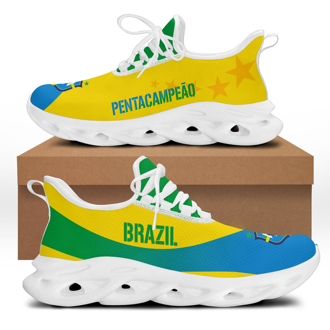Brazil Clunky Sneakers World Cup 2022 Pentacampeao LT7
