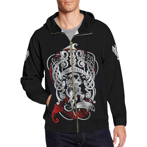 Viking Zip Hoodie - Heimdall Son Of Odin RLT12