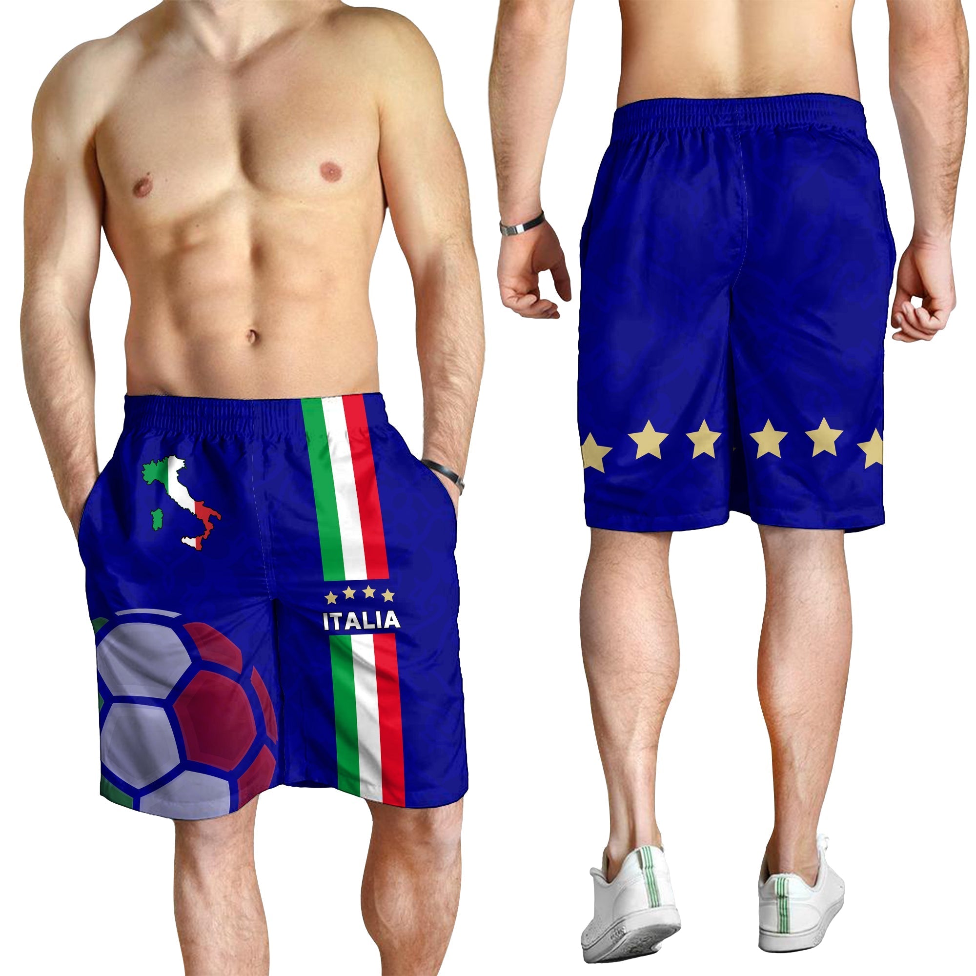 ITALIA Men Shorts We Are the Champions LT13