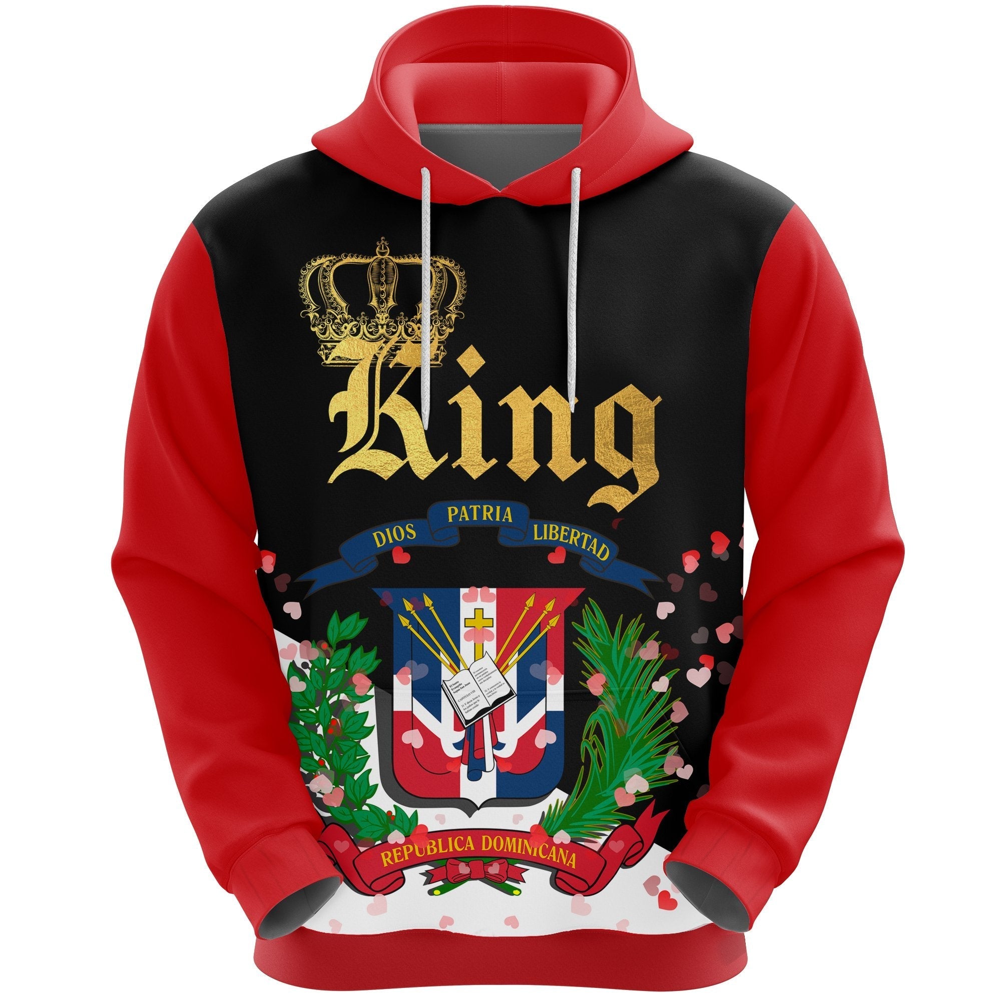 Dominican Republic King (Valentine Hoodie)