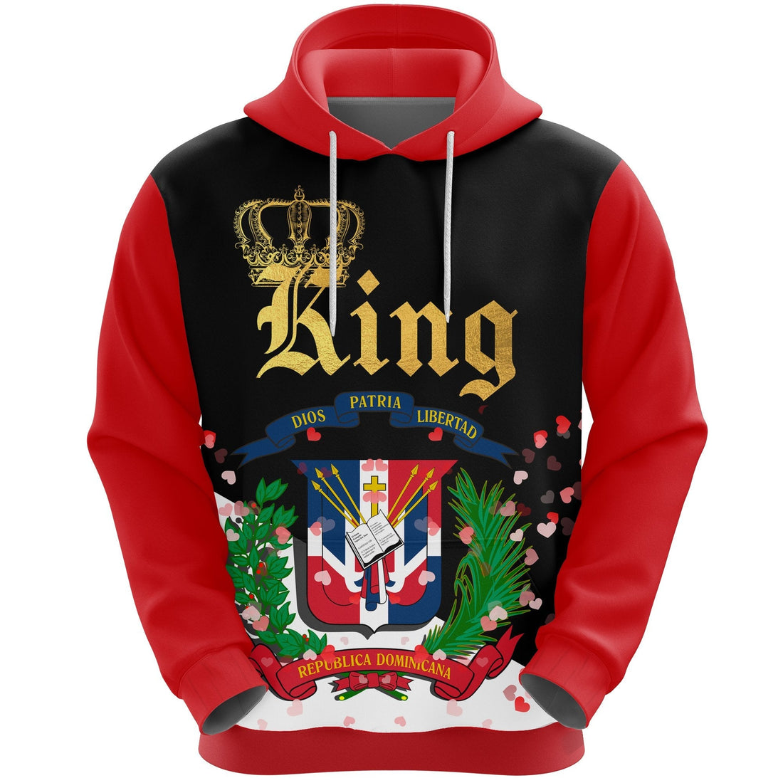 Dominican Republic King (Valentine Hoodie)