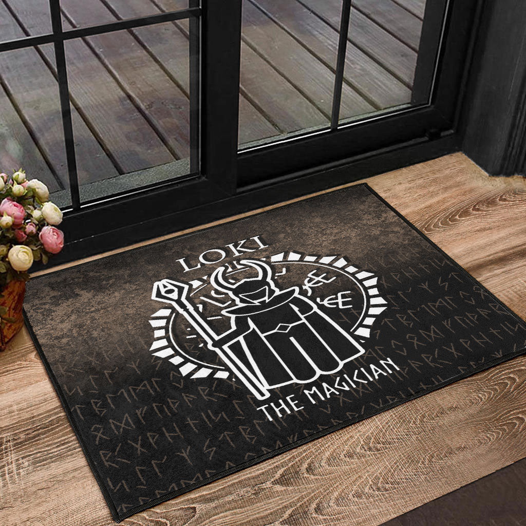 Wonder Print Shop Door Mat - Loki The Magician Door Mat RLT12