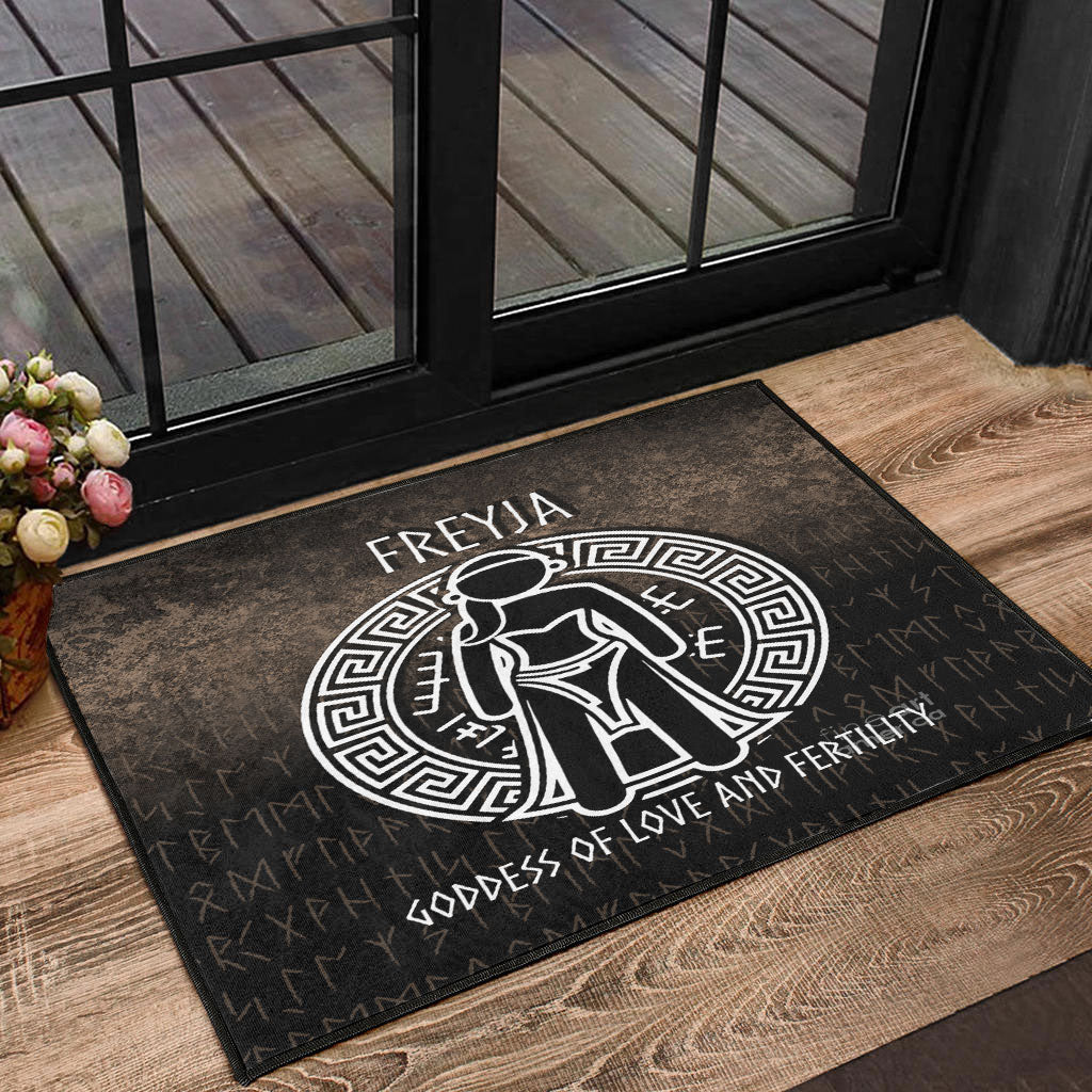 Wonder Print Shop Door Mat - Freyja the Goddess of Love and Fertility Door Mat RLT12