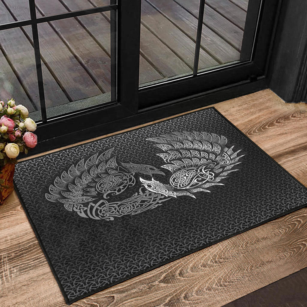 Viking Door Mat Ragnarok Huginn Muninn Special Version Door Mat RLT12