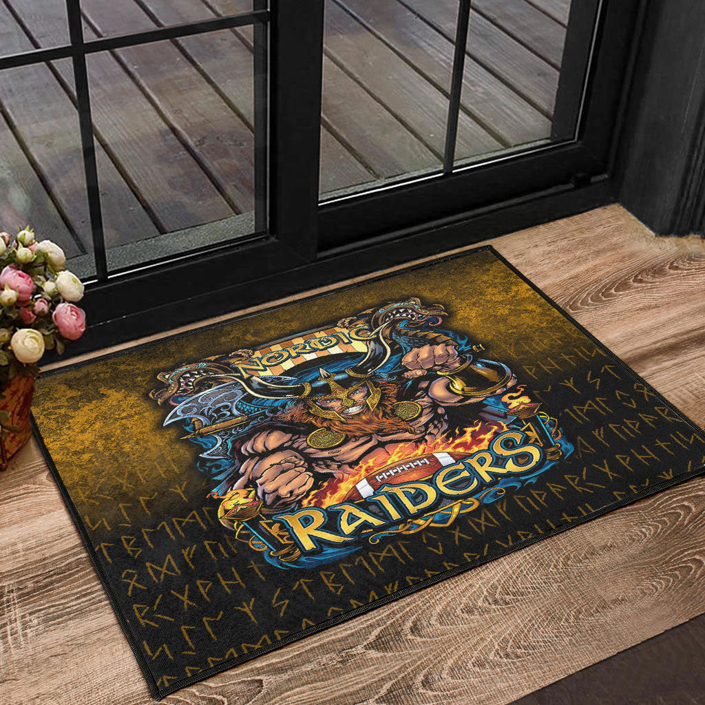 Viking Door Mat Viking Nordic Raiders Door Mat RLT12