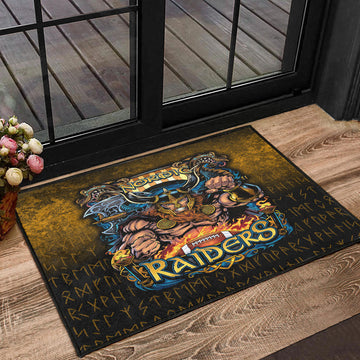 Viking Door Mat Viking Nordic Raiders Door Mat RLT12