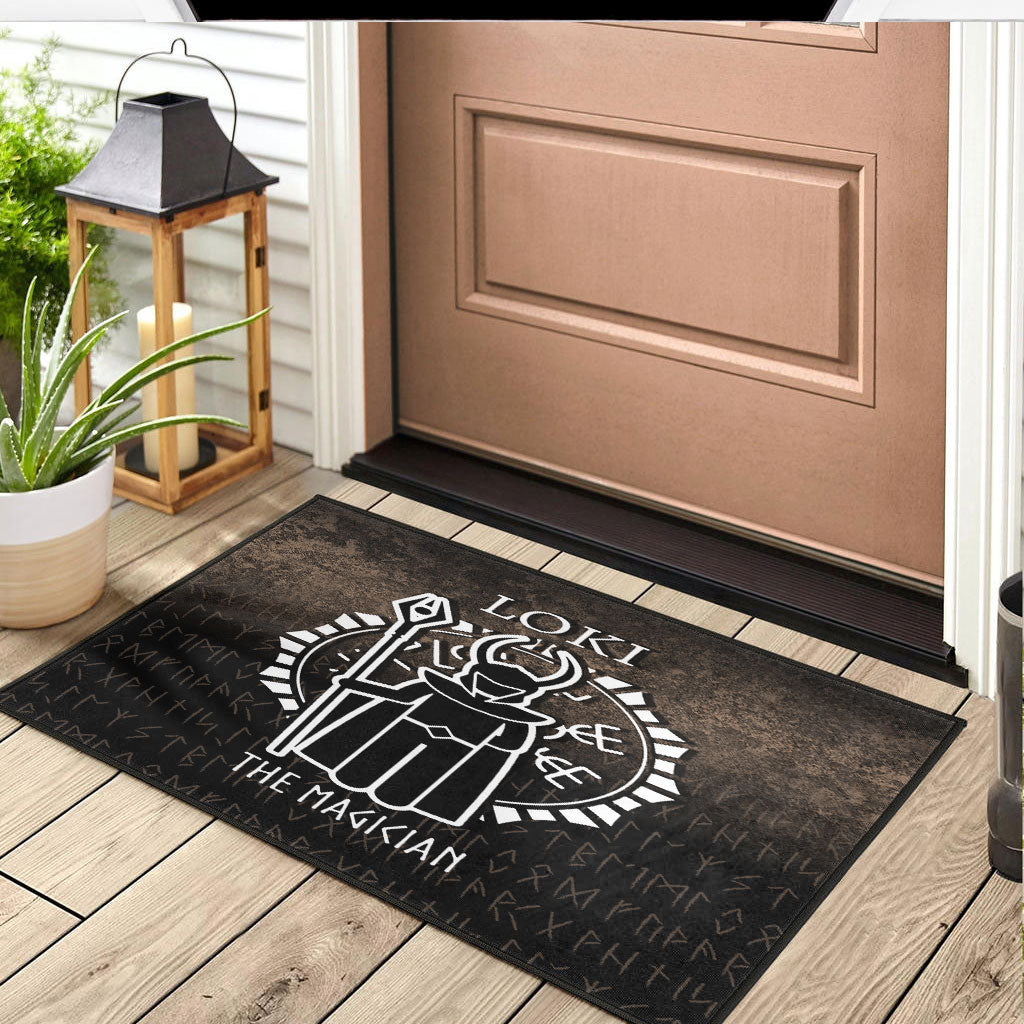 Wonder Print Shop Door Mat - Loki The Magician Door Mat RLT12