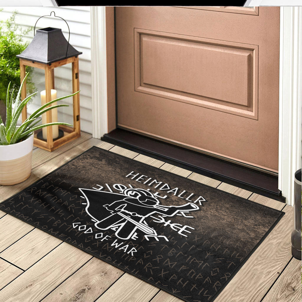Wonder Print Shop Door Mat - Heimdallr God Of War Door Mat RLT12