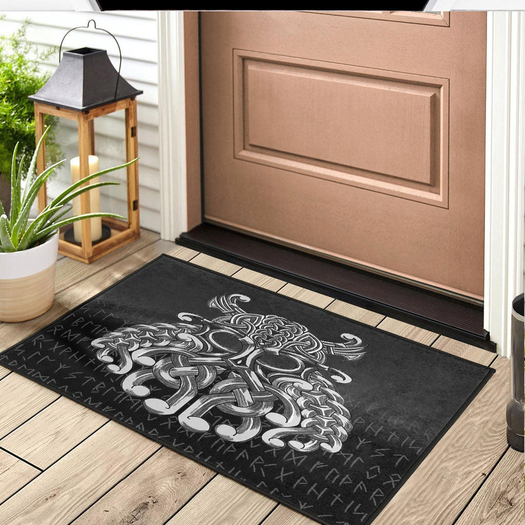 Viking Door Mat Vikings Odin Valhalla Door Mat RLT12