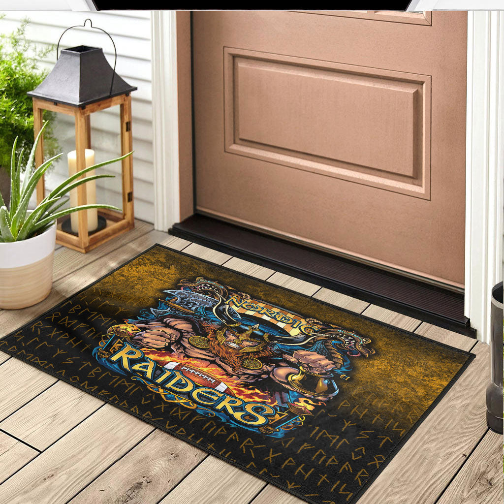 Viking Door Mat Viking Nordic Raiders Door Mat RLT12