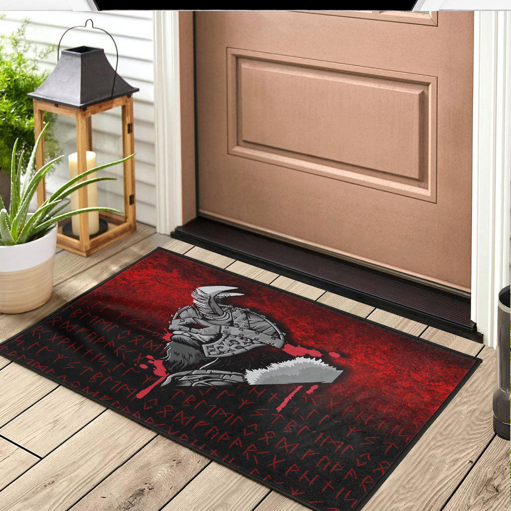 Viking Door Mat Viking Nordic Odin Door Mat RLT12