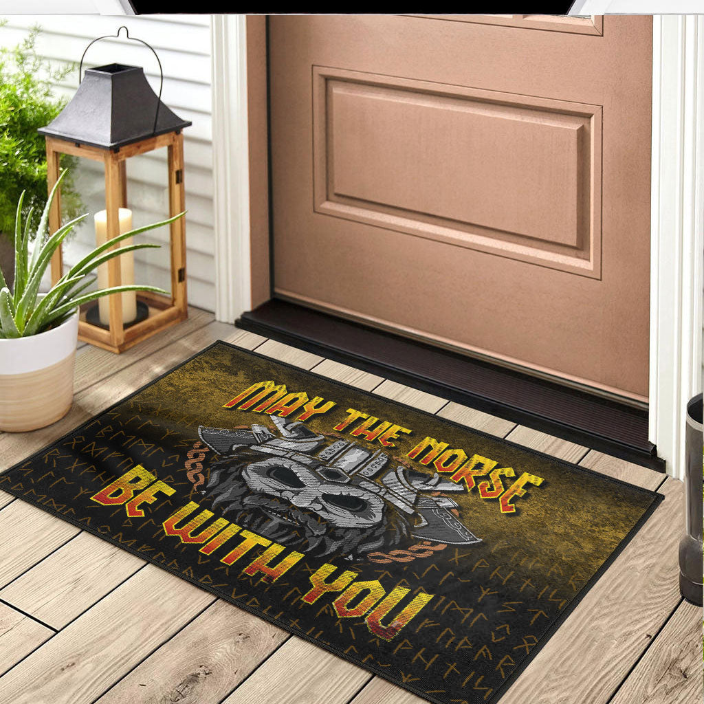 Viking Door Mat May The Norse Be With You Door Mat RLT12