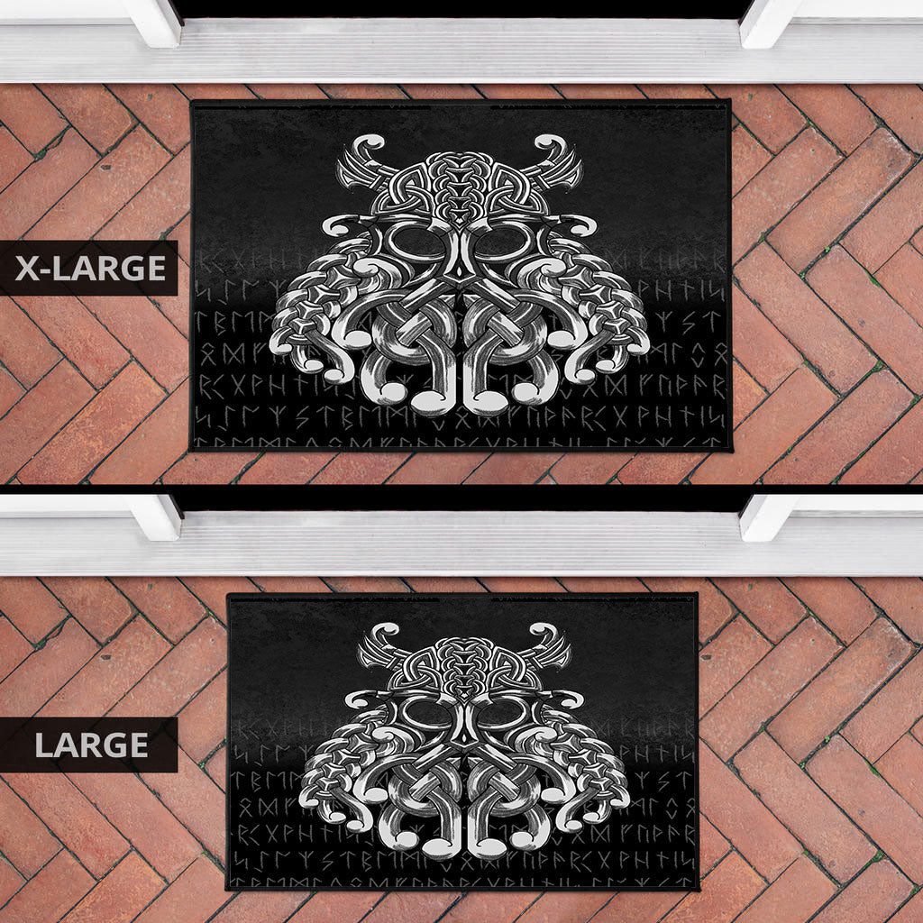 Viking Door Mat Vikings Odin Valhalla Door Mat RLT12