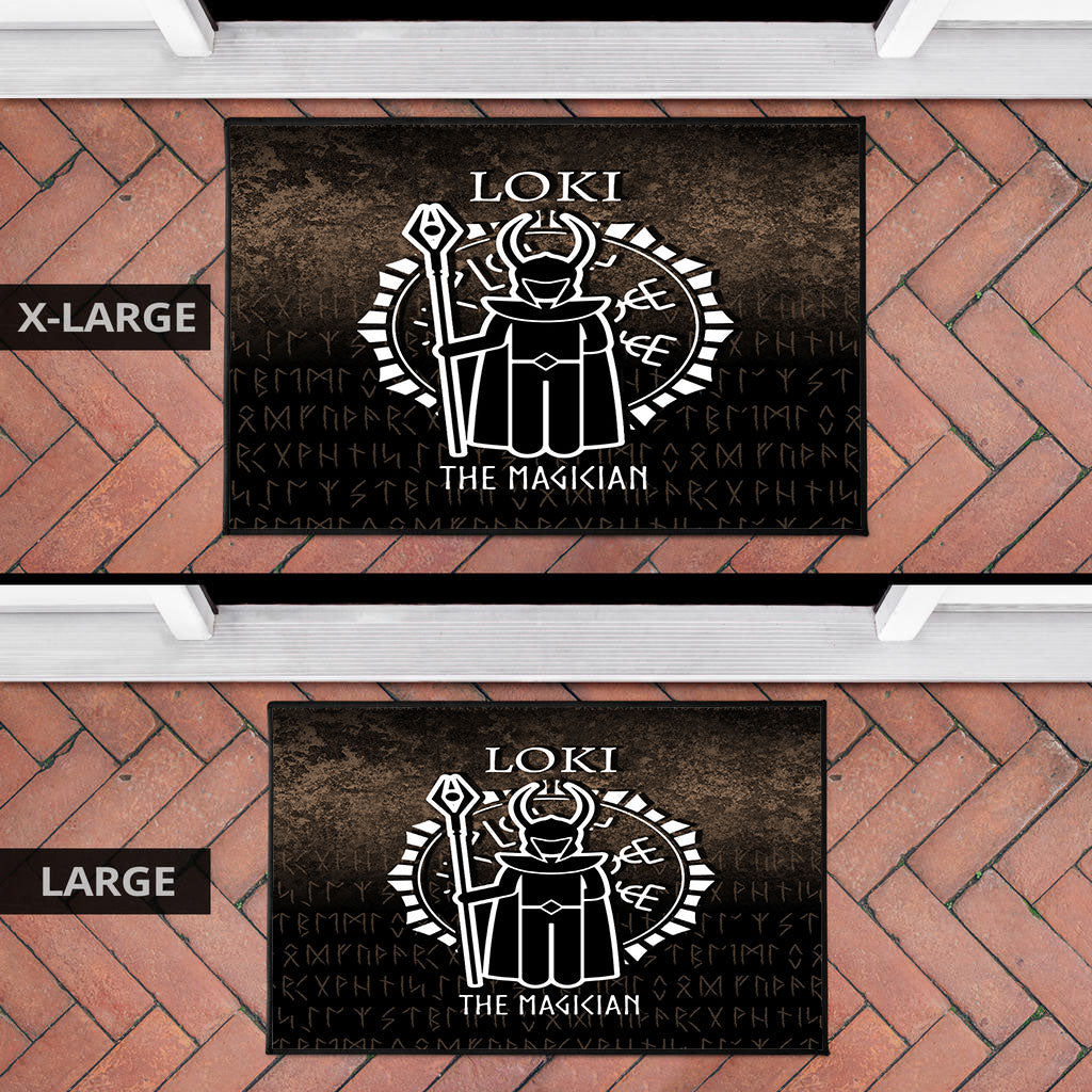 Wonder Print Shop Door Mat - Loki The Magician Door Mat RLT12