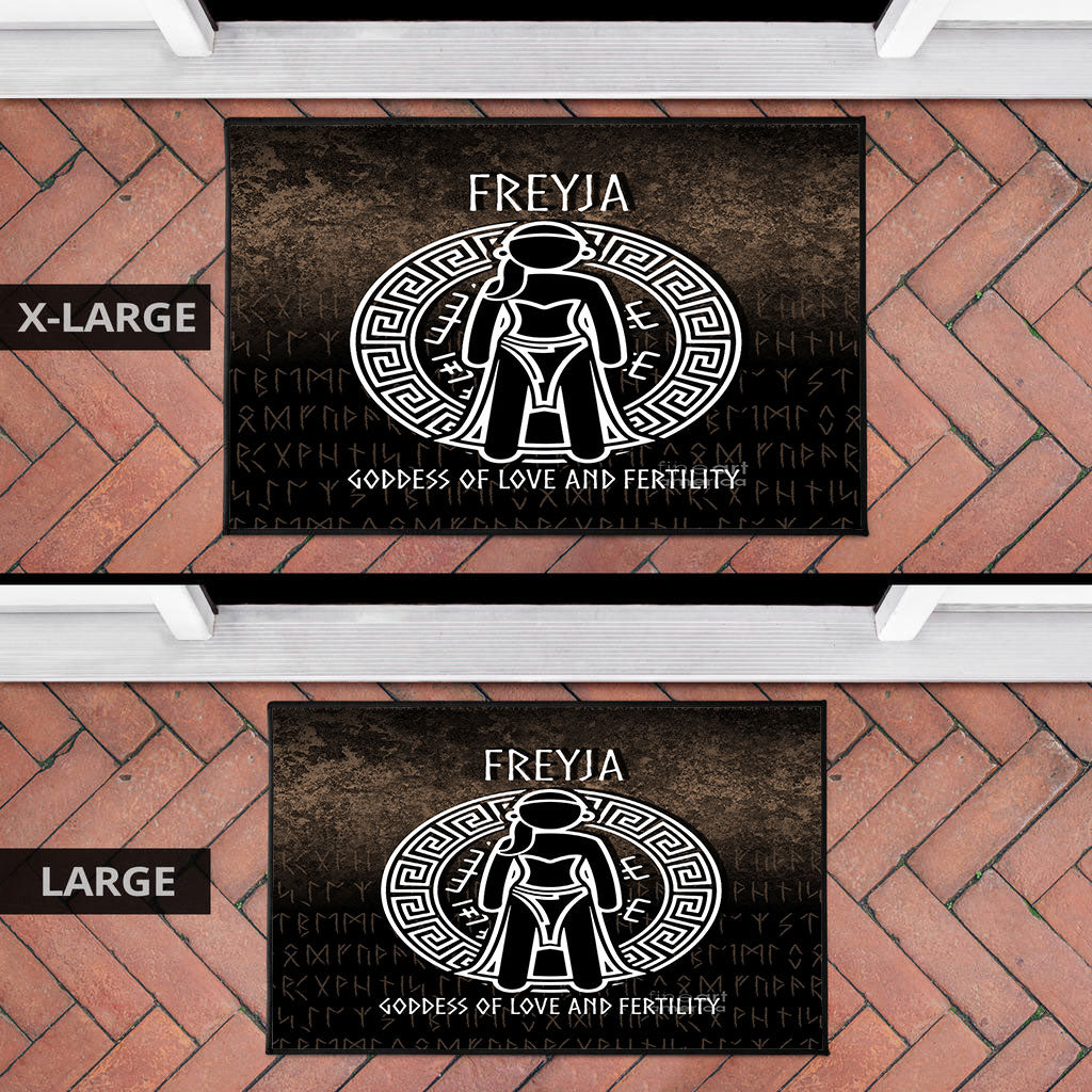 Wonder Print Shop Door Mat - Freyja the Goddess of Love and Fertility Door Mat RLT12