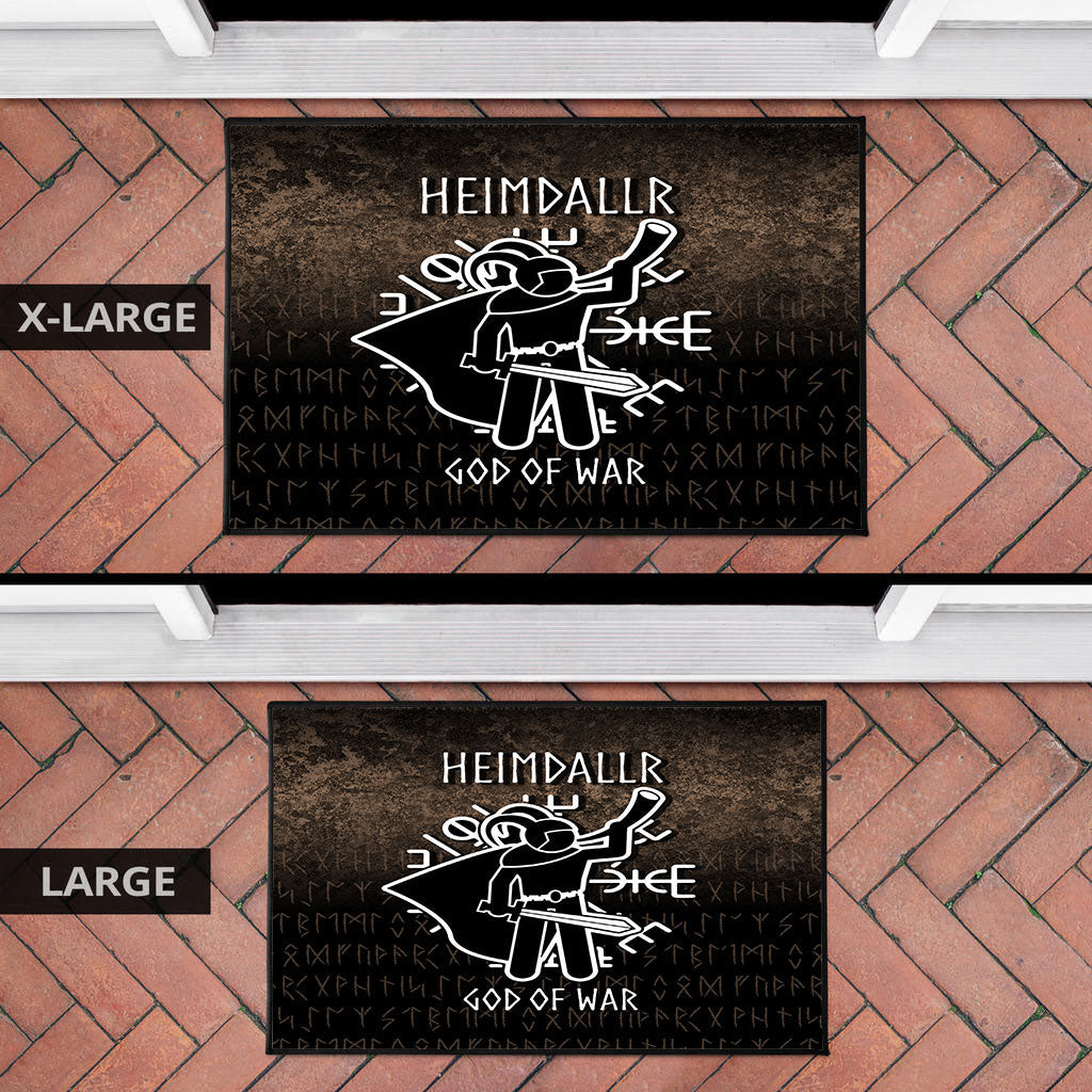 Wonder Print Shop Door Mat - Heimdallr God Of War Door Mat RLT12