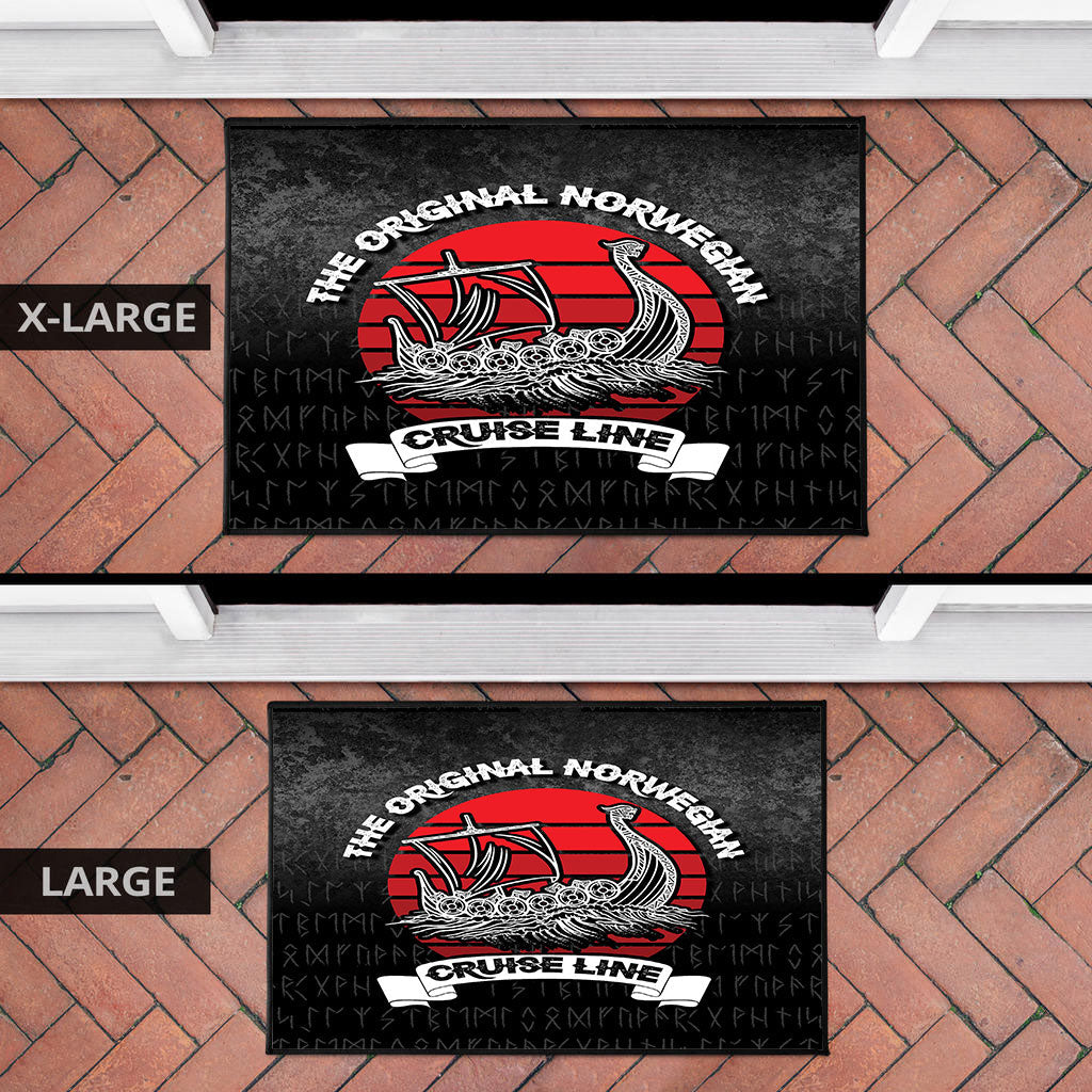 Viking Door Mat The Original Norwegian Cruise Line Door Mat RLT12