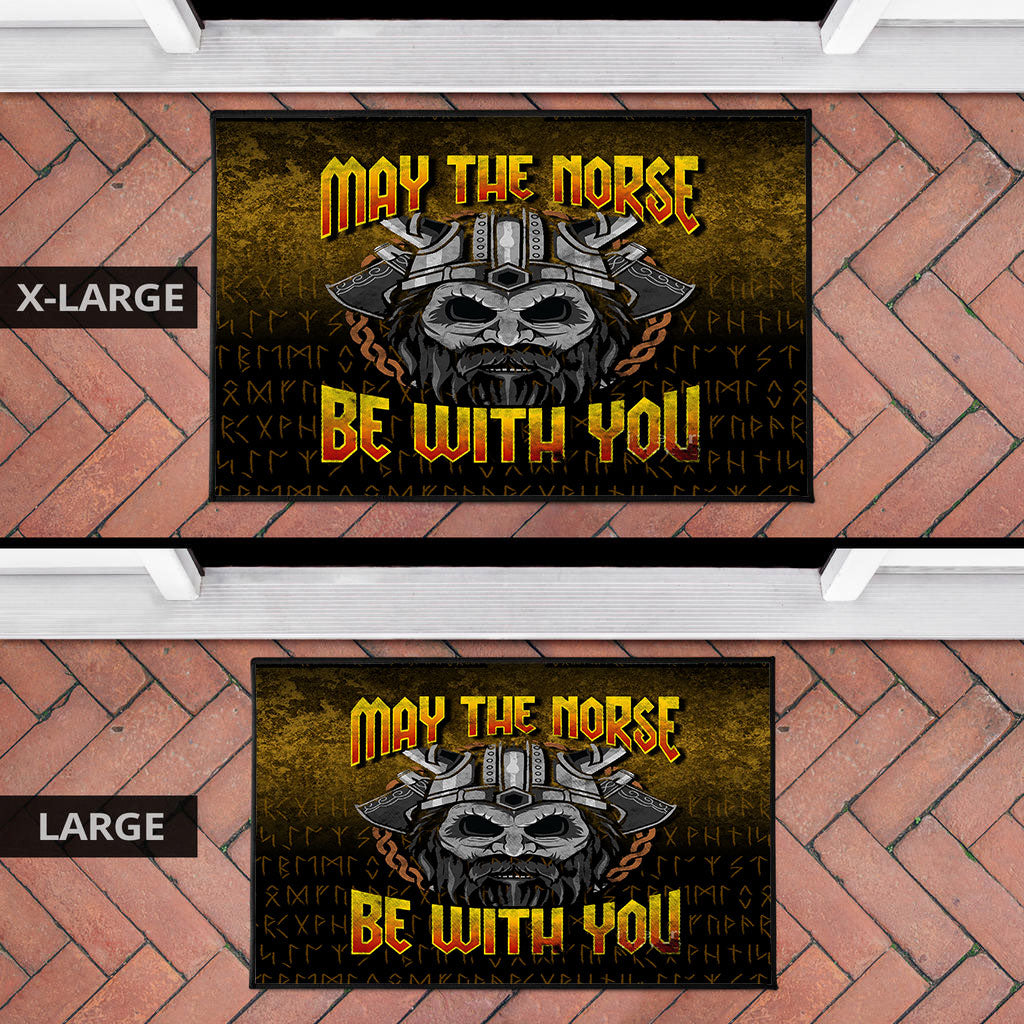 Viking Door Mat May The Norse Be With You Door Mat RLT12