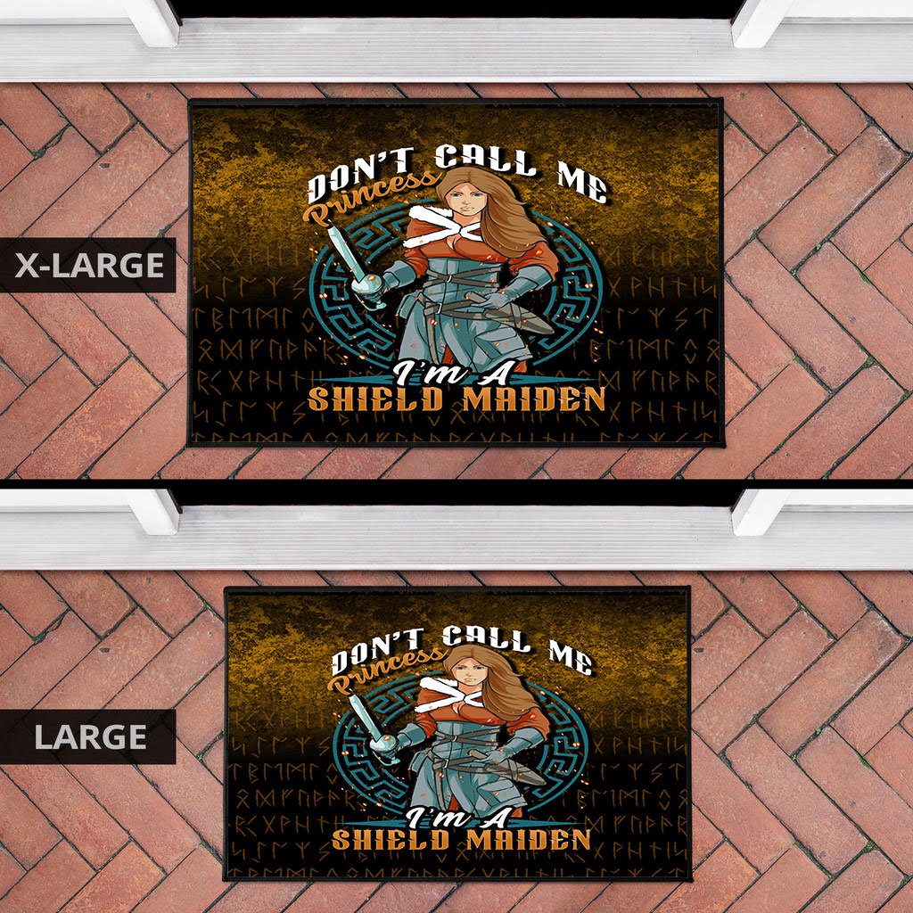 Viking Door Mat Im A Shield Maiden Door Mat RLT12