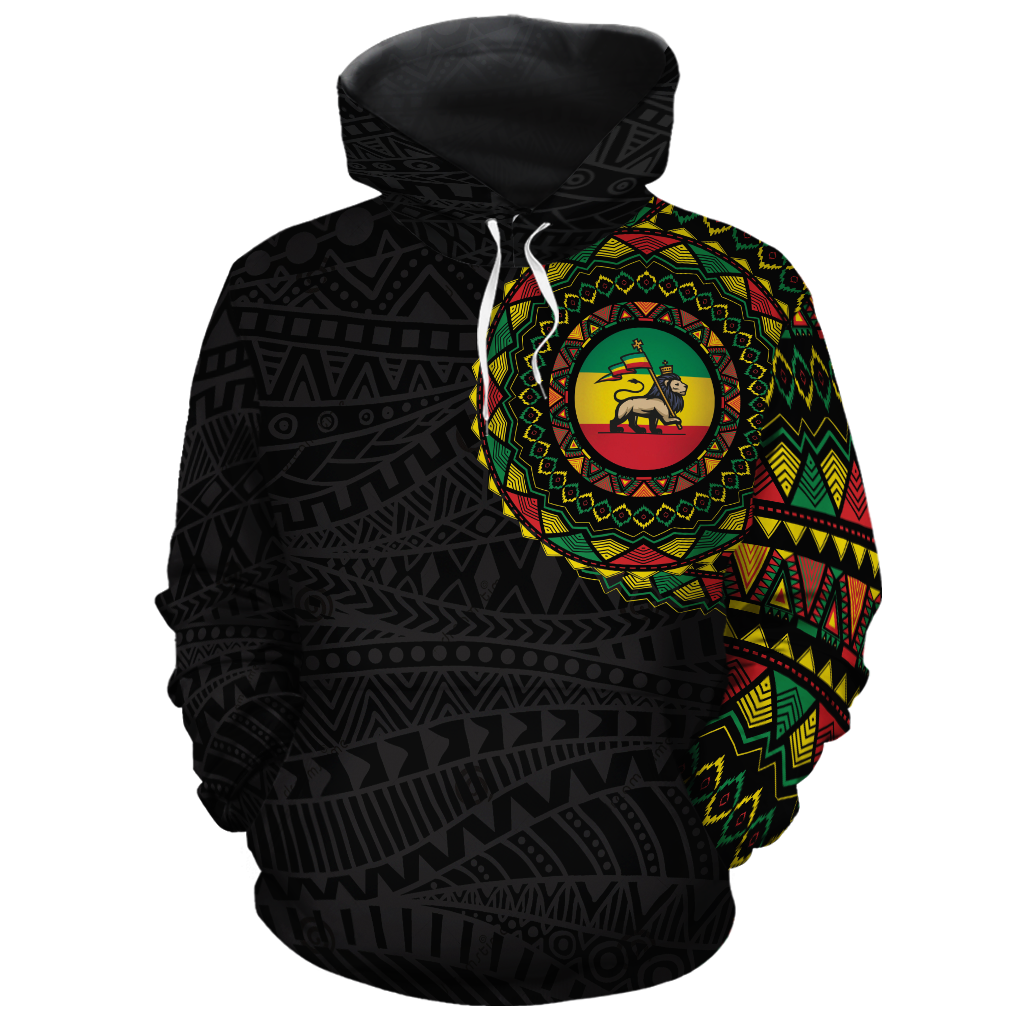 African Hoodie Masterpiece Ethiopia Lion Of Judah Hoodie